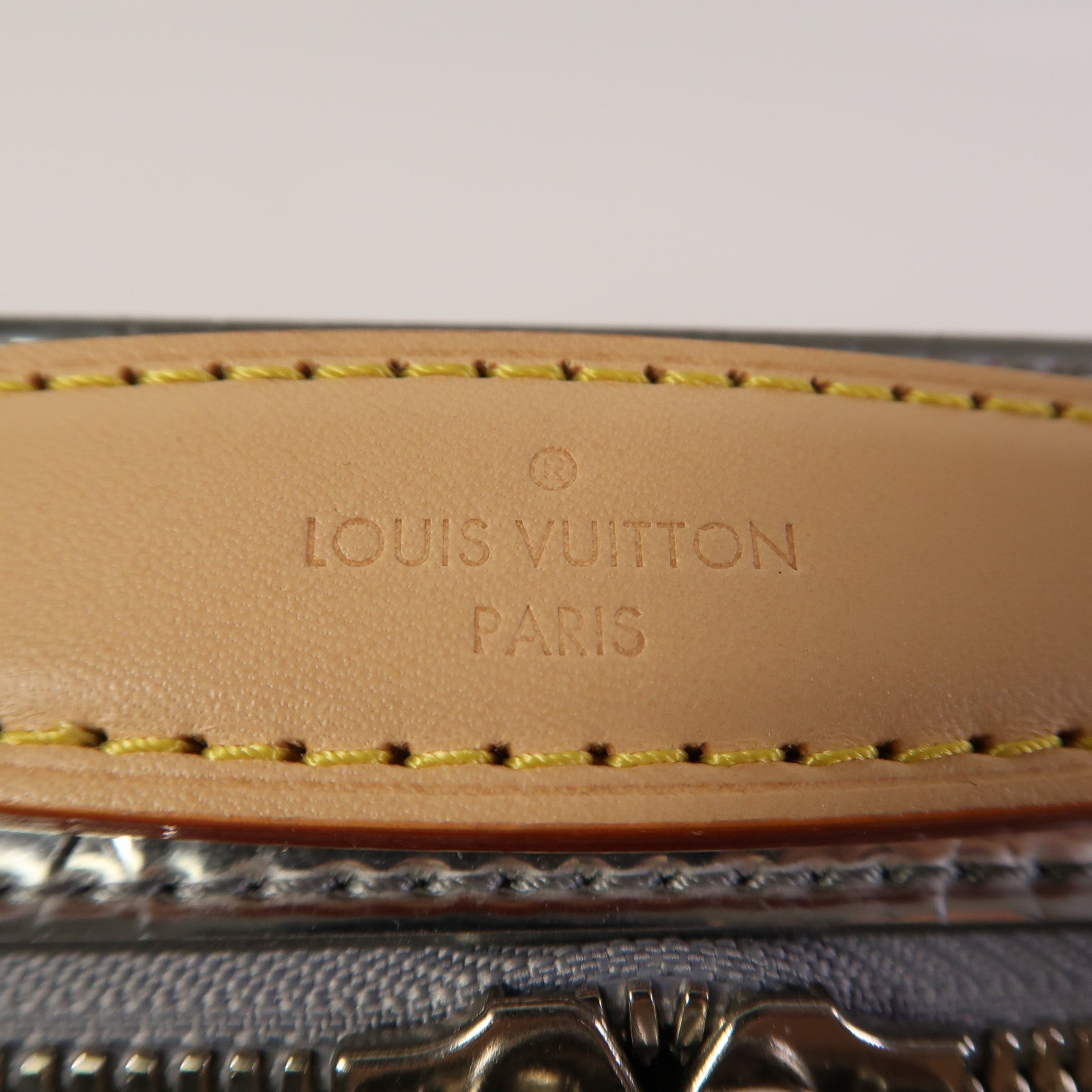 LOUIS VUITTON PVC Handle Soft Trunk銀扣手挽肩背兩用袋