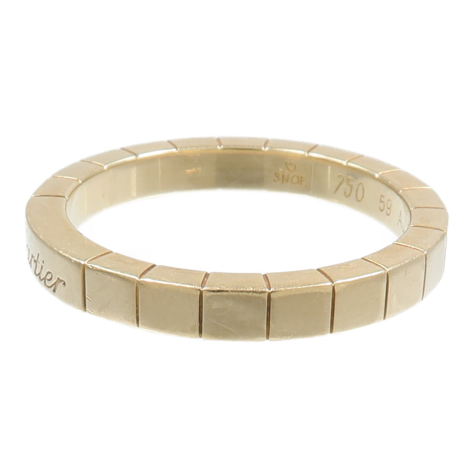 CARTIER 18K黃金Lanieres Ring戒指