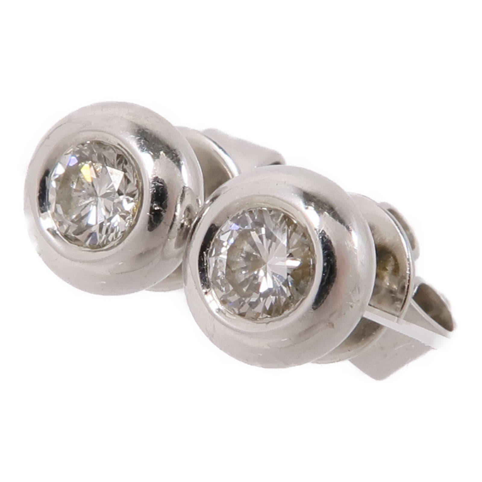 JEWELRY 18K白金Diamond Earrings鑽石耳環