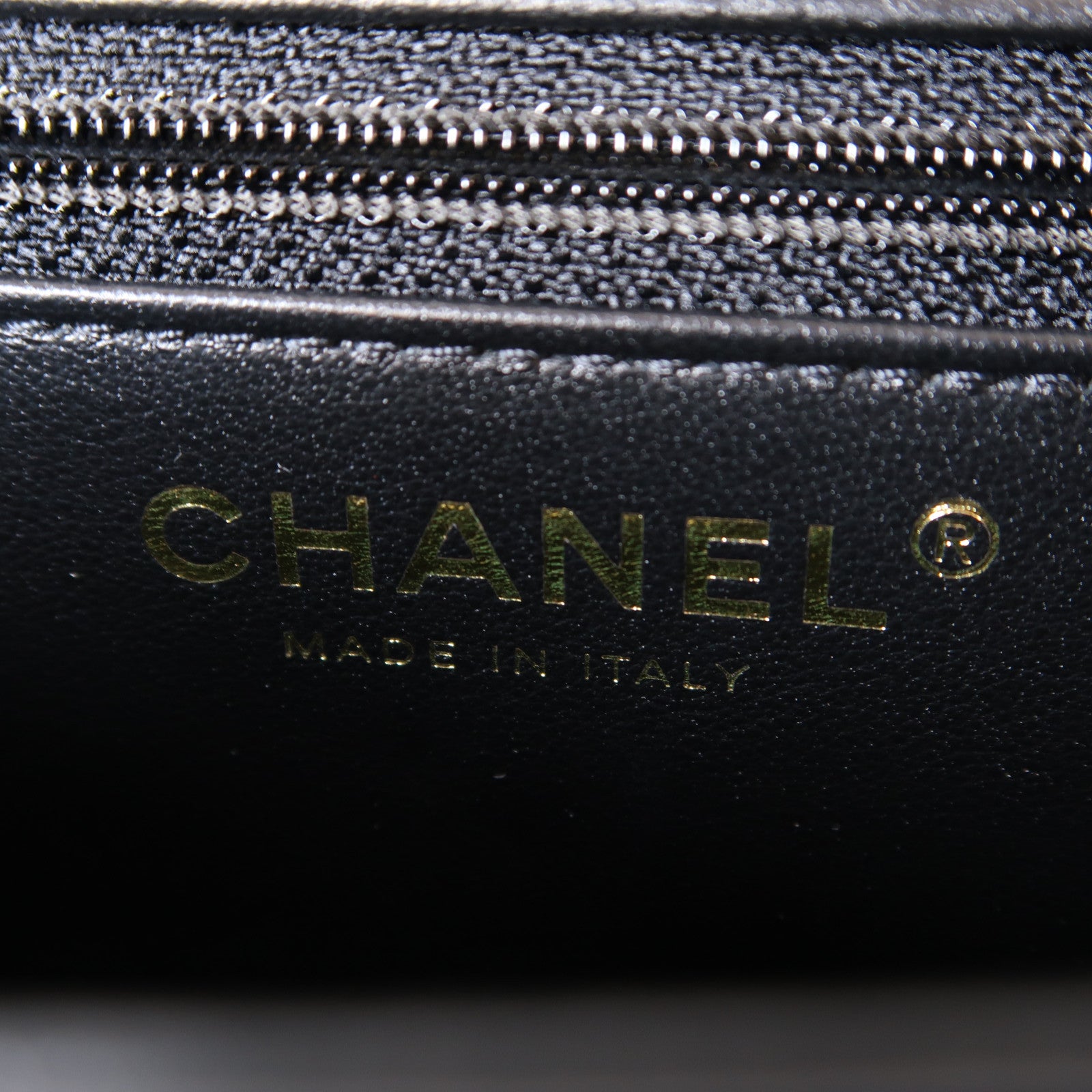 CHANEL 【激減優惠】菱格漆皮皮革Top Handle Flap金扣手挽肩背兩用袋黑色