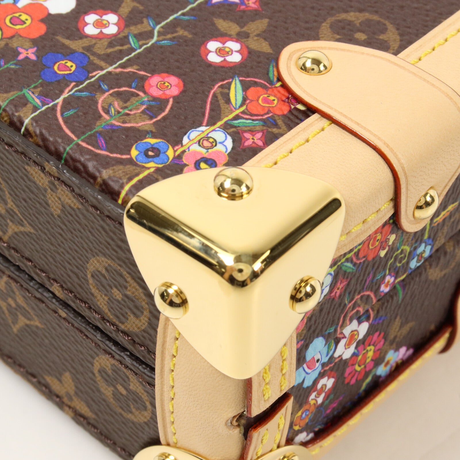 LOUIS VUITTON Monogram LV×TM Petite Malle肩背袋