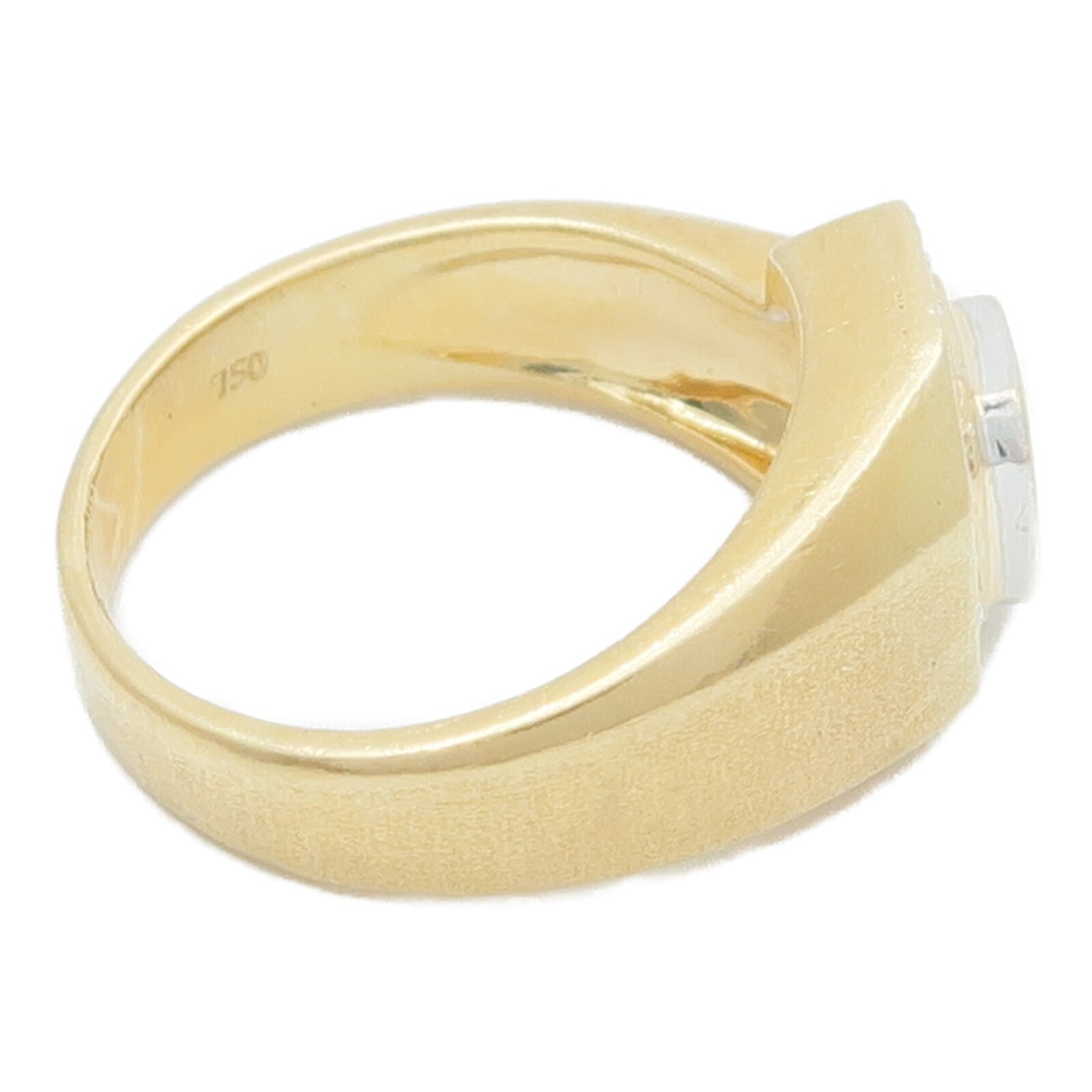 JEWELRY 18K黃金/白金Diamond Ring鑽石戒指US#5.5