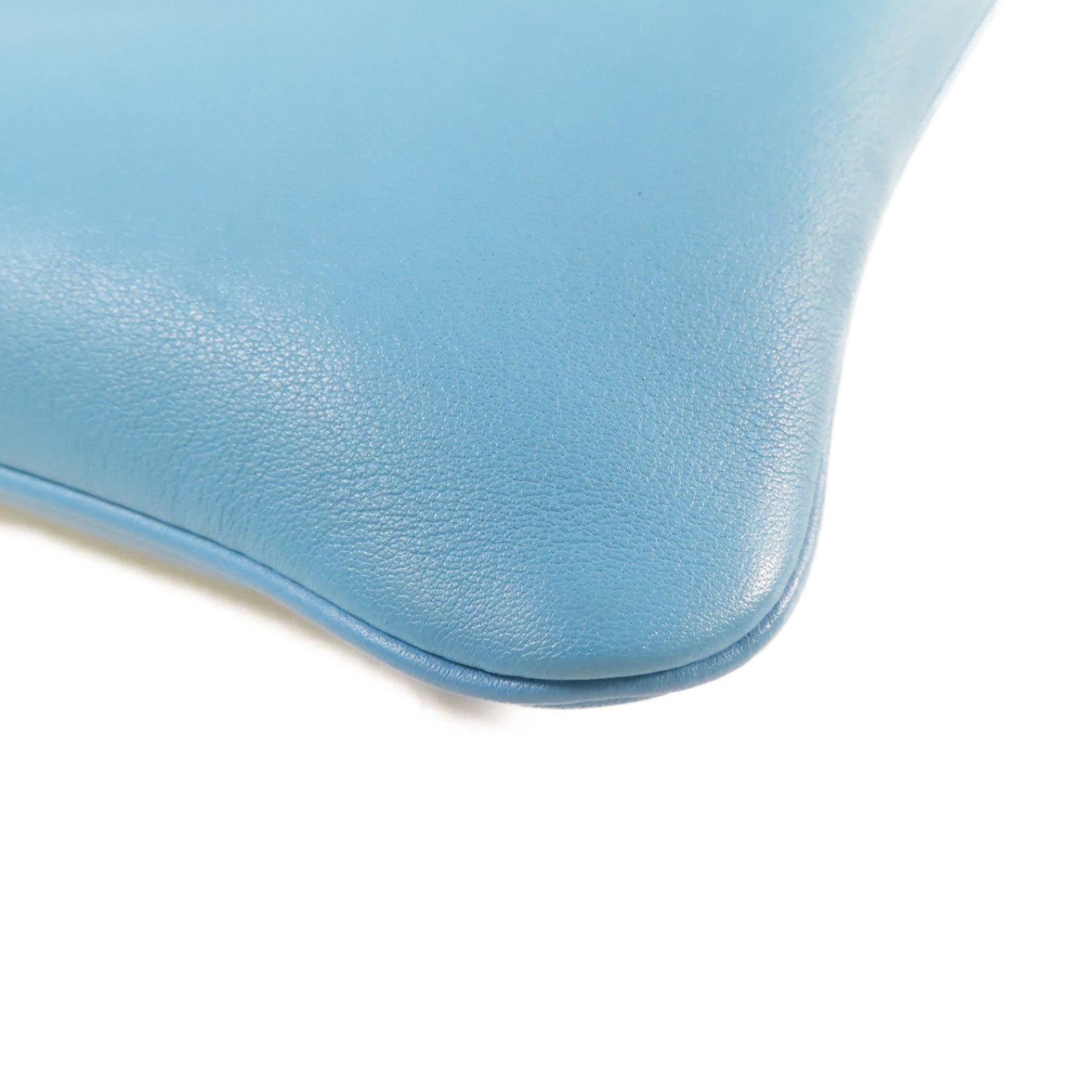 HERMES 【激減優惠】Swift皮革Aline Shoulder Bag銀扣肩背袋Bleu Du Nord北方藍色