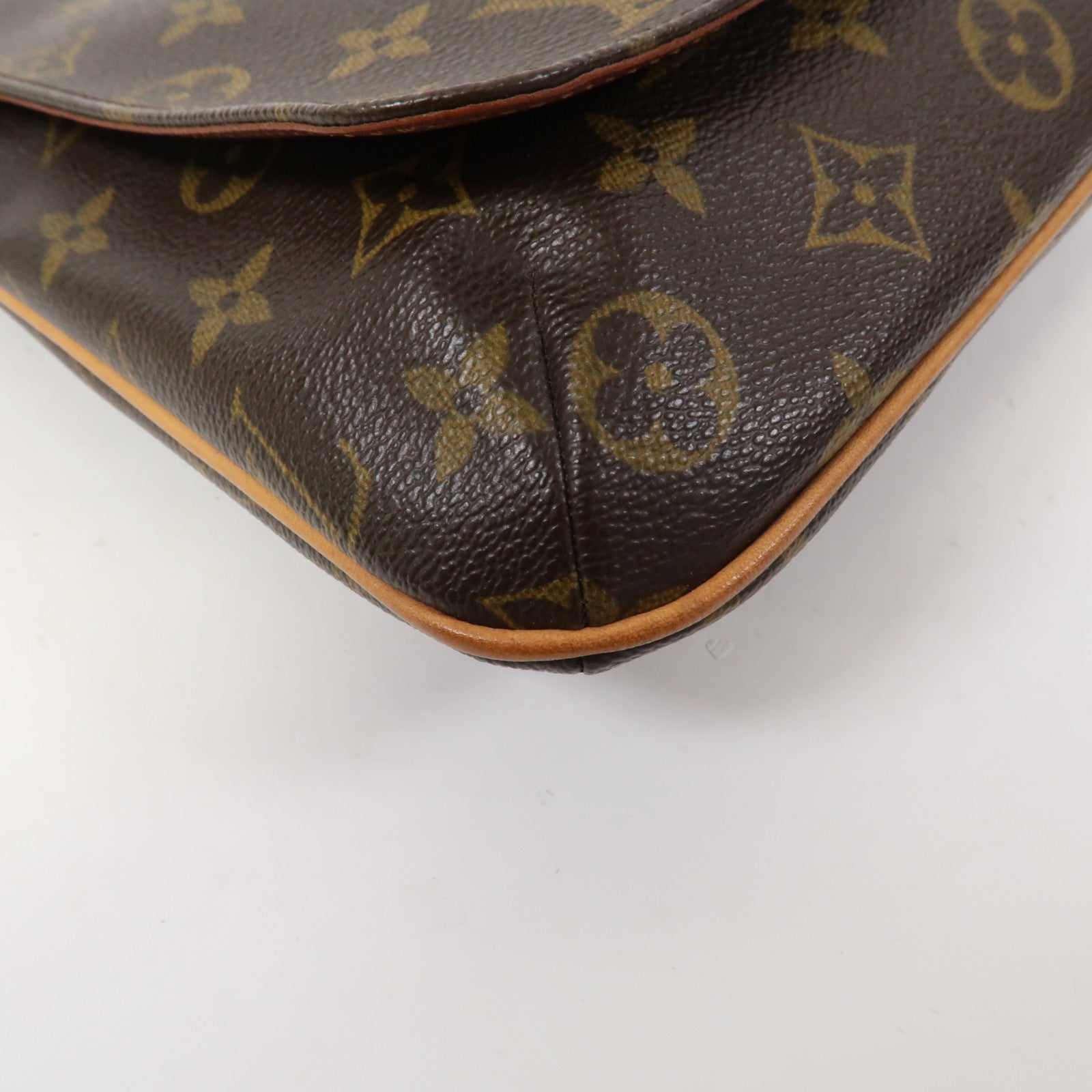 LOUIS VUITTON Monogram Musette Salsa金扣肩背袋啡色