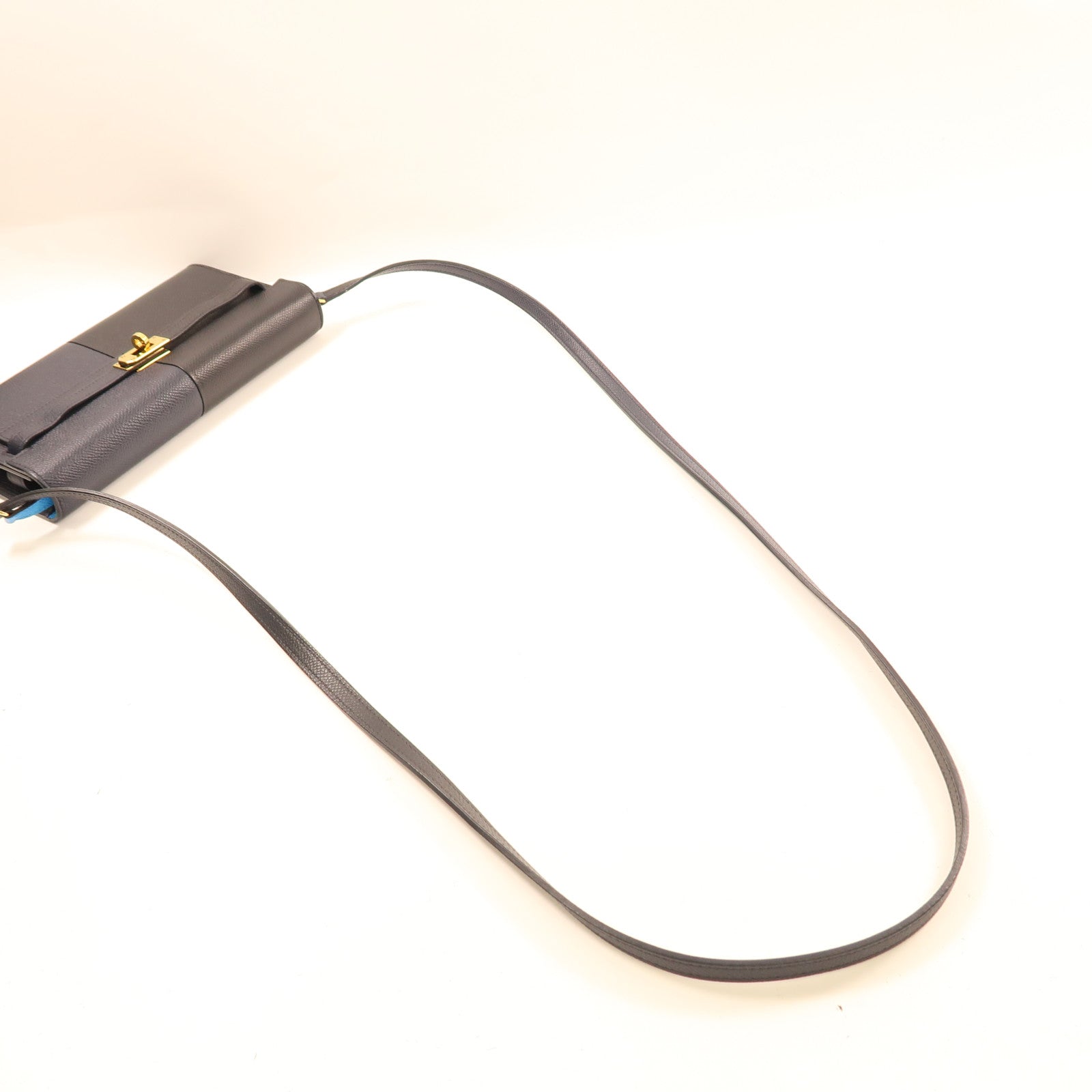 HERMES 【激減優惠】Epsom皮革Kelly To Go金扣肩背袋