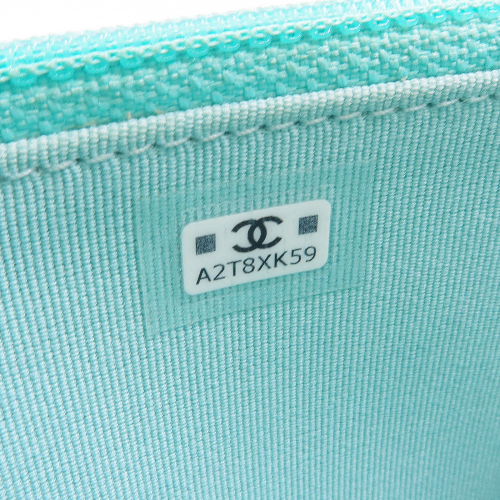 CHANEL 羊皮皮革WOC Wallet On Chain銀扣鏈帶肩背袋