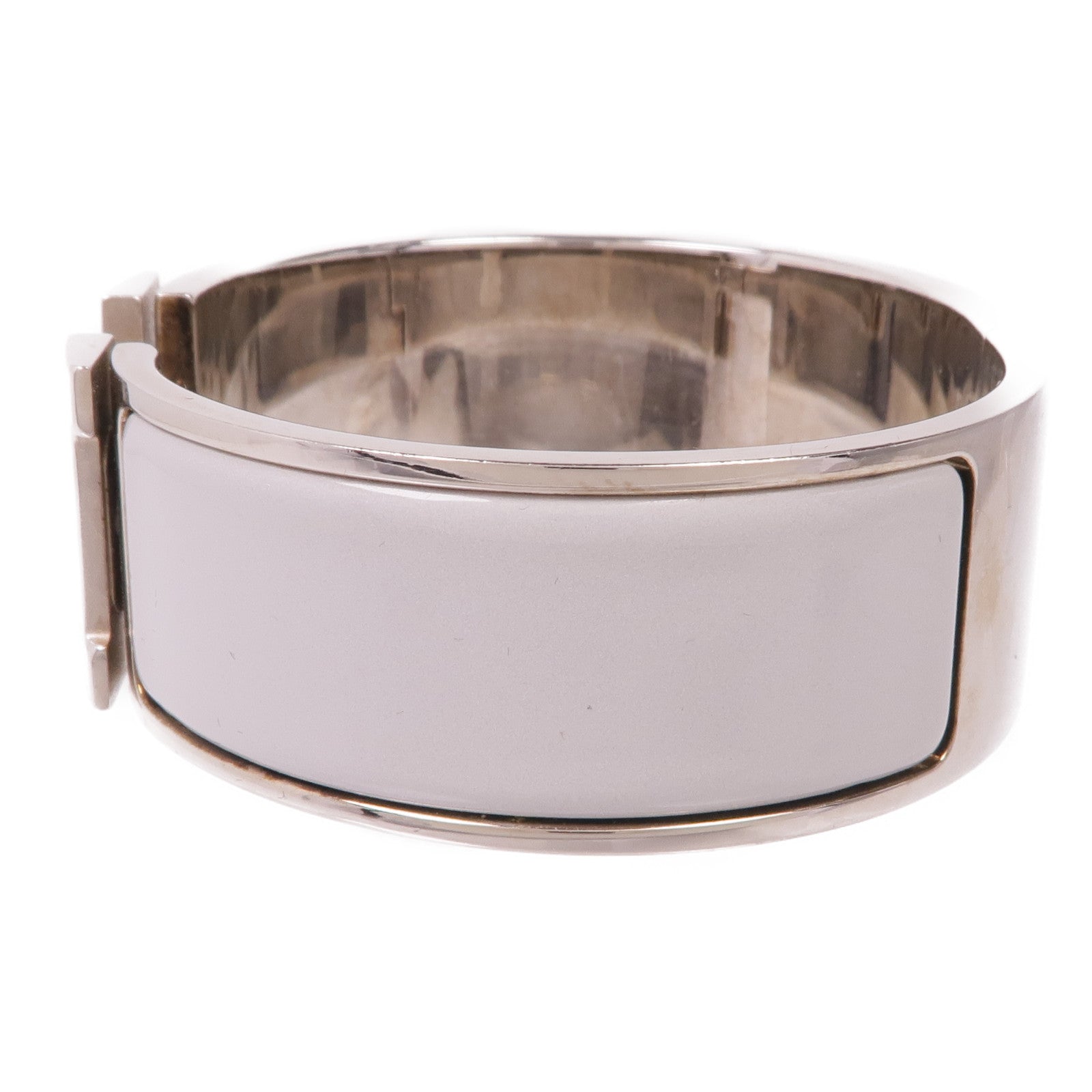 HERMES 琺瑯/金屬Clic-Clac H手鐲