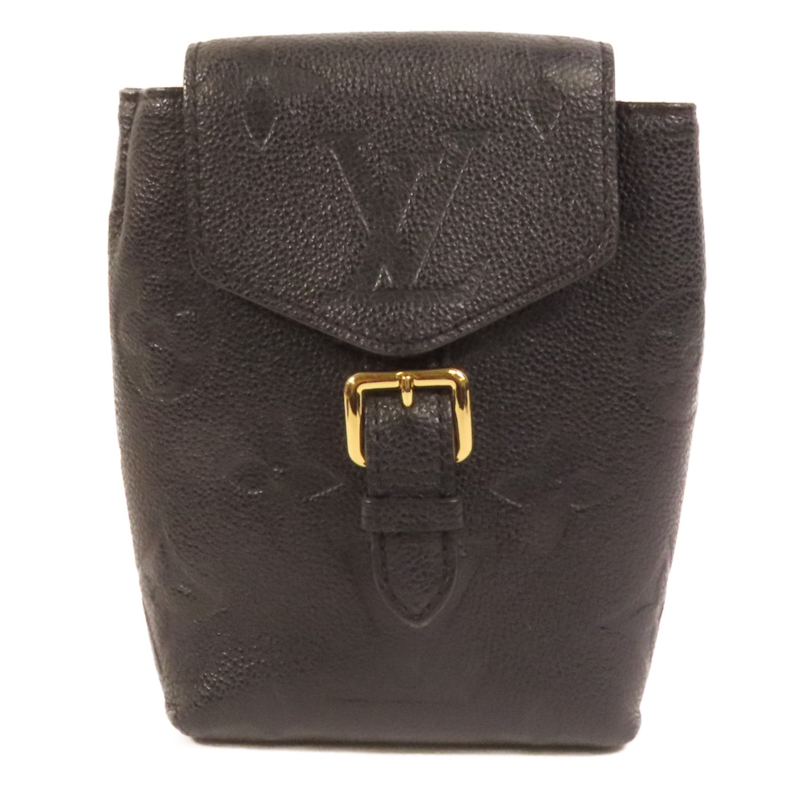 LOUIS VUITTON Monogram Empreinte Tiny Backpack金扣背包