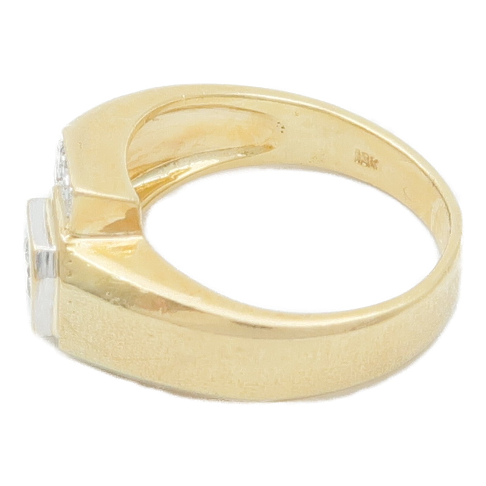 JEWELRY 18K黃金/白金Diamond Ring鑽石戒指US#5.5
