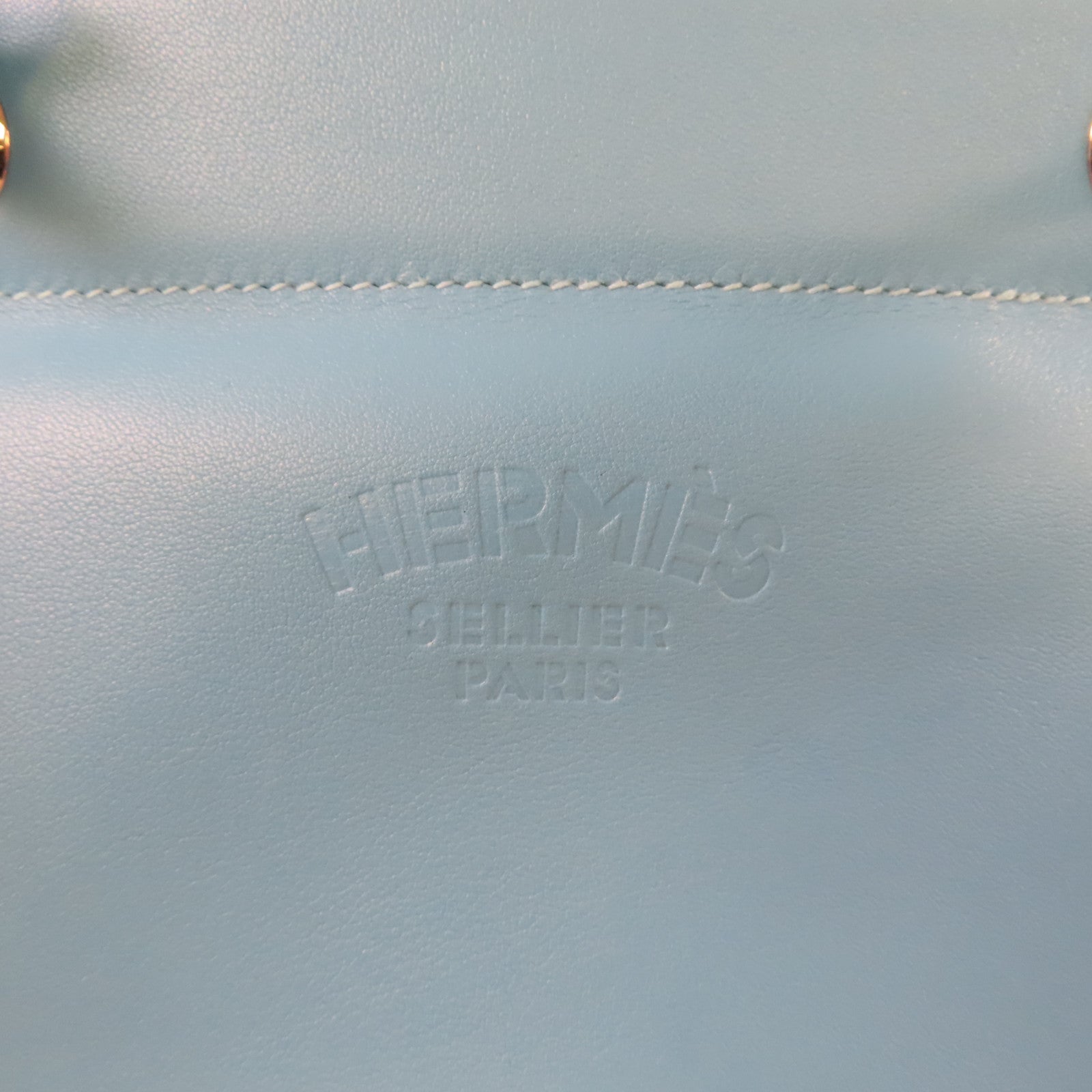 HERMES 【激減優惠】Swift皮革Aline Shoulder Bag銀扣肩背袋Bleu Du Nord北方藍色