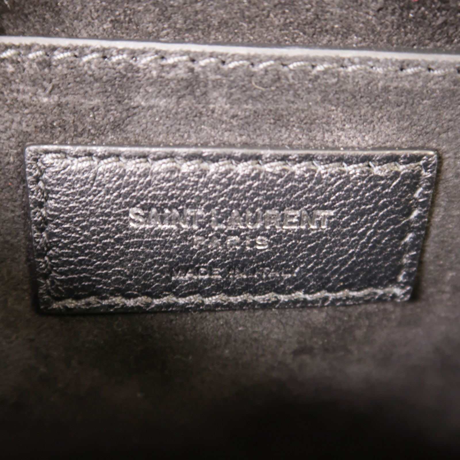 SAINT LAURENT 牛皮皮革Sunset Medium銀扣肩背袋