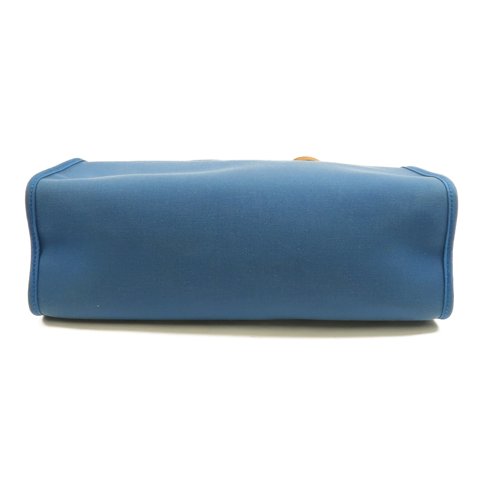 HERMES 帆布Herbag PM手挽肩背兩用袋Bleu Izmir