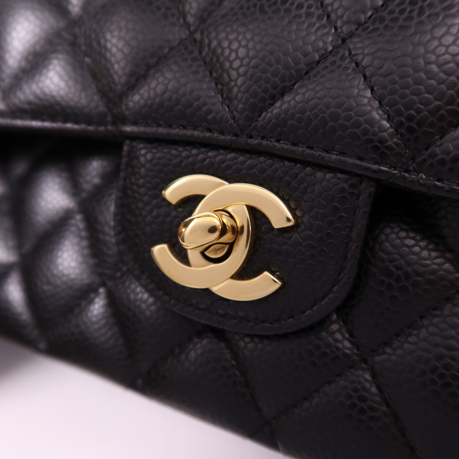 CHANEL 牛皮皮革Classic 25金扣鏈帶肩背袋
