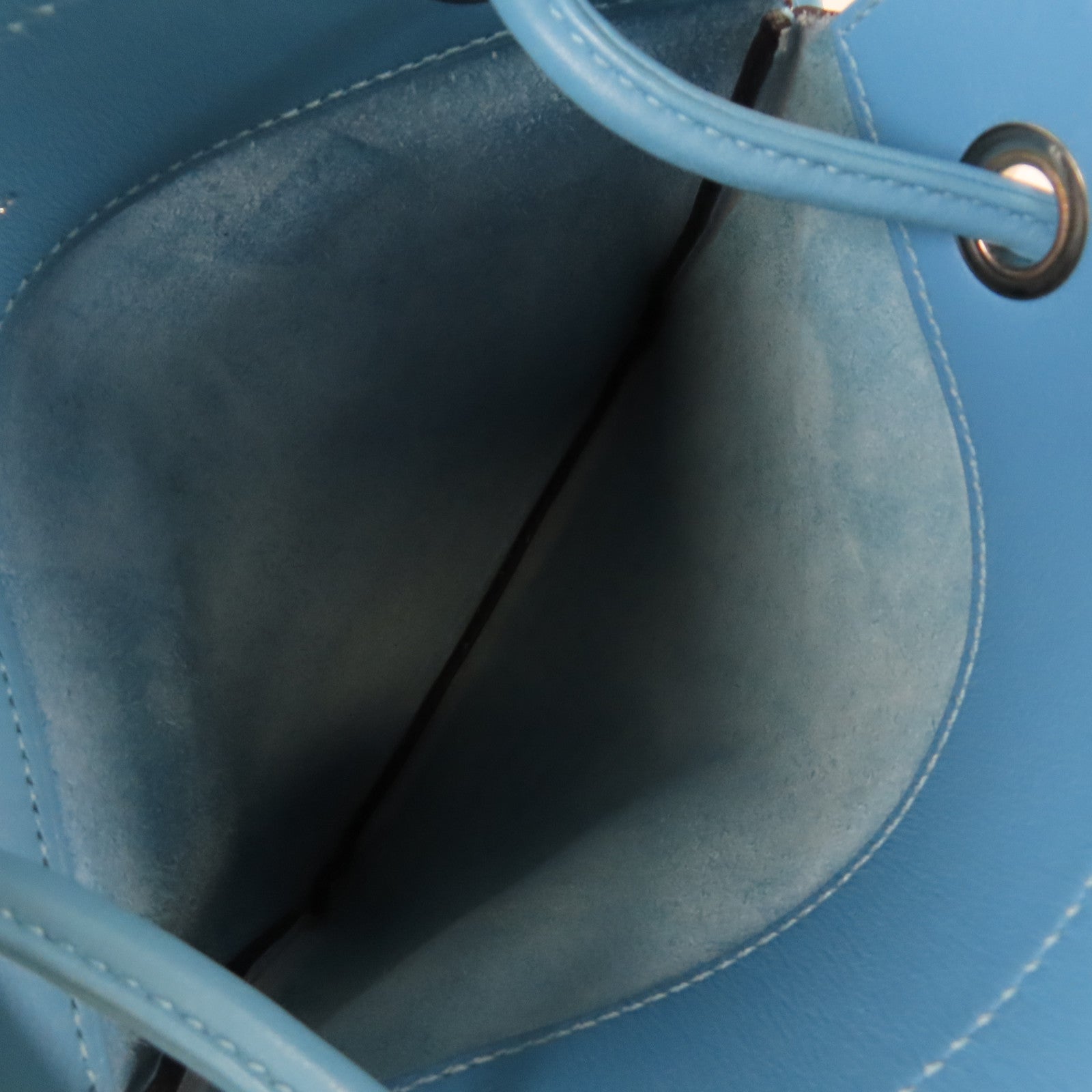 HERMES 【激減優惠】Swift皮革Aline Shoulder Bag銀扣肩背袋Bleu Du Nord北方藍色