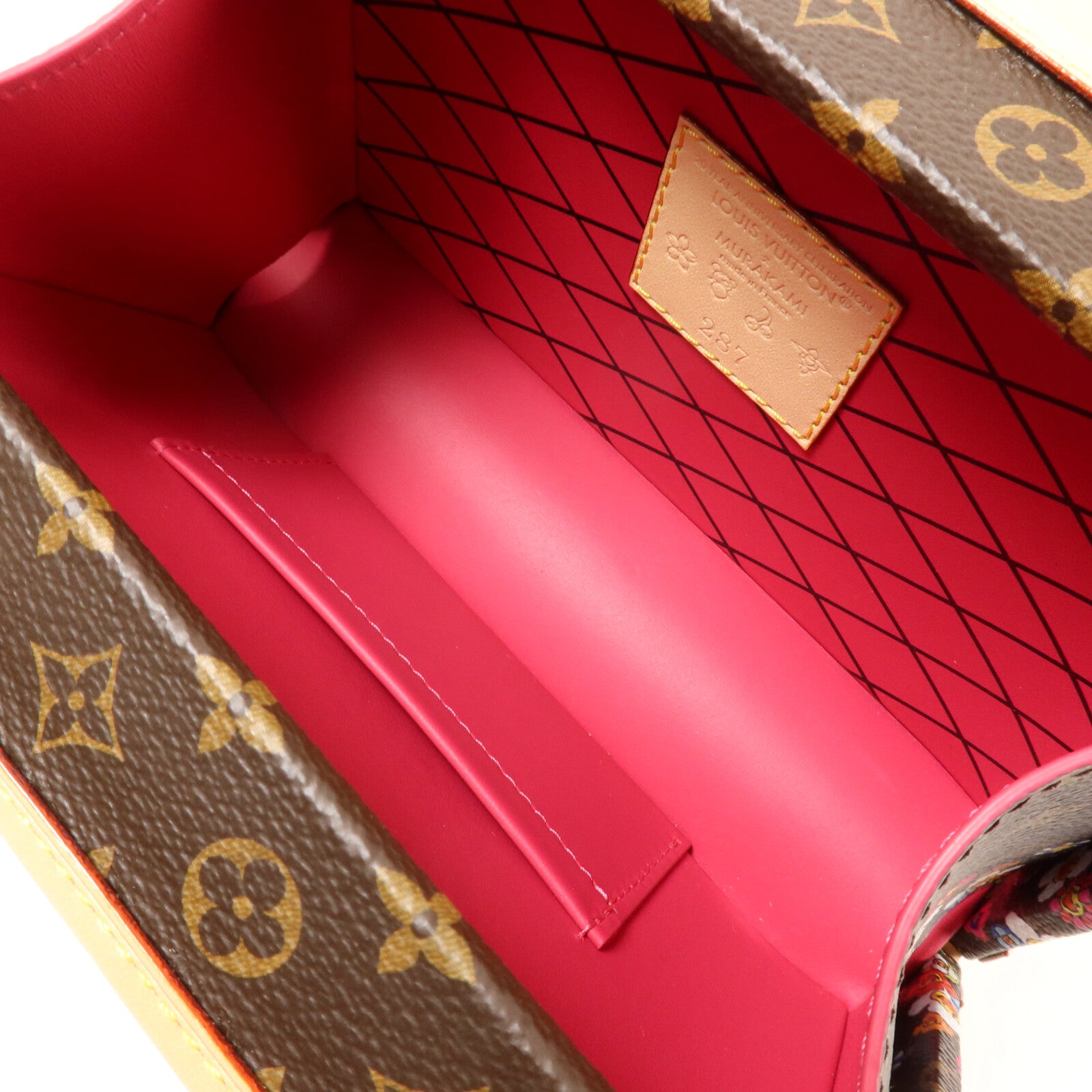 LOUIS VUITTON Monogram LV×TM Petite Malle肩背袋