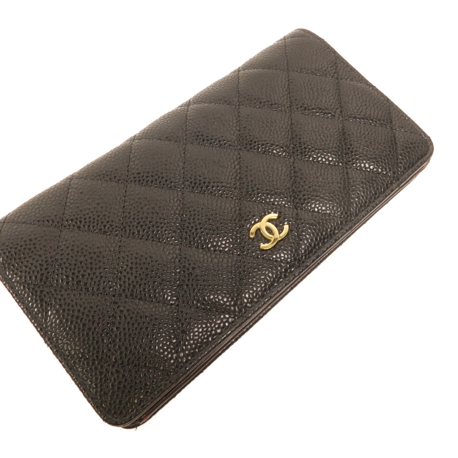 CHANEL 牛皮皮革Classic Long Flap Wallet長錢包