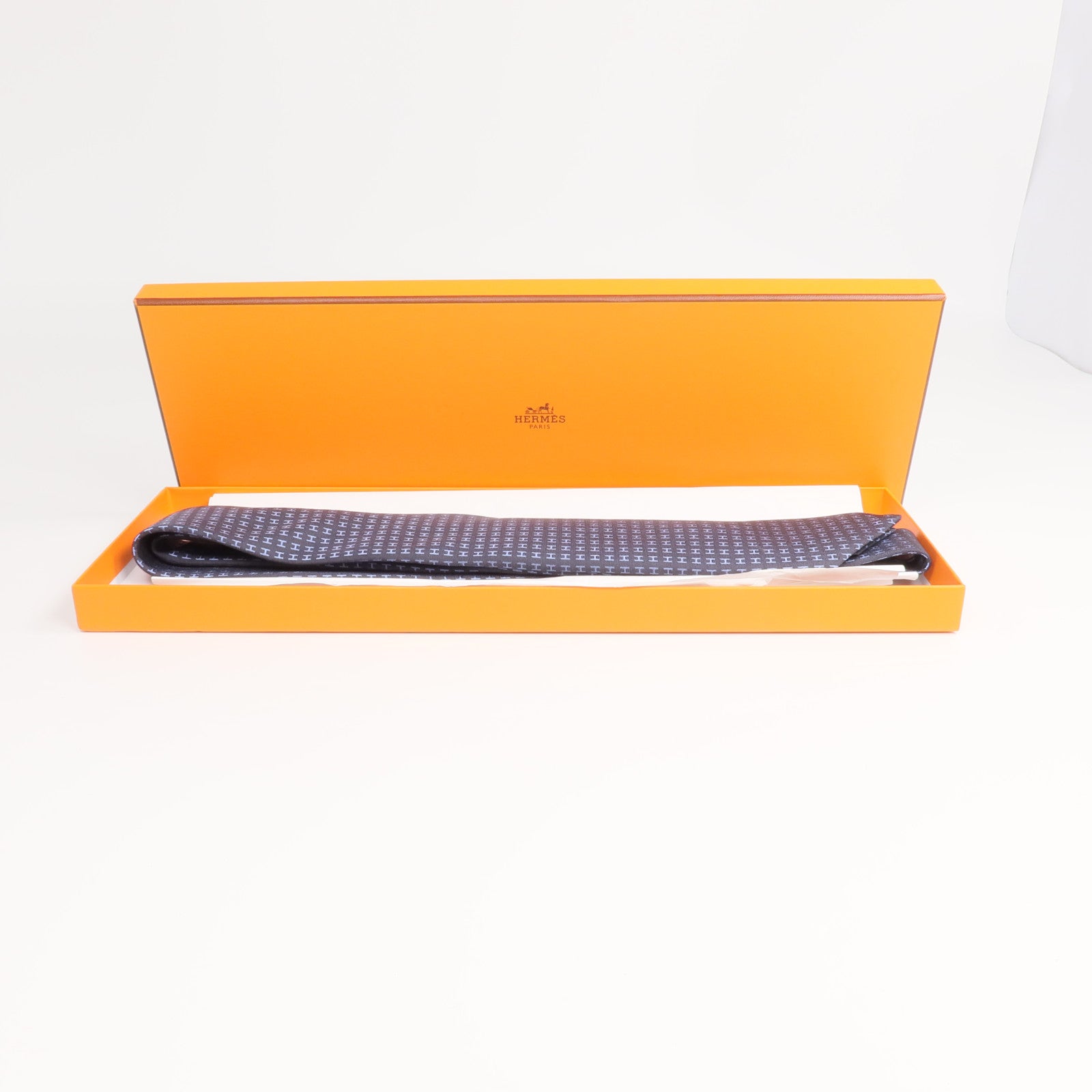 HERMES 絲質Tie領帶