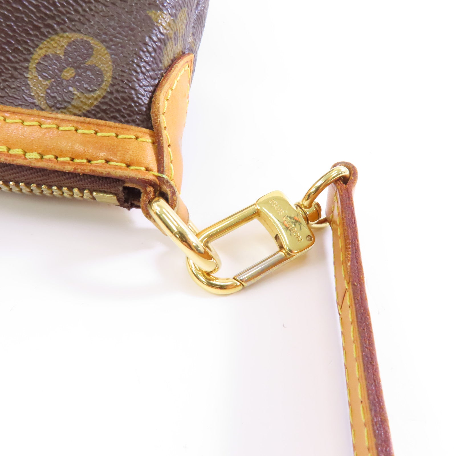 LOUIS VUITTON 【激減優惠】Monogram Palermo PM金扣手挽肩背兩用袋啡色