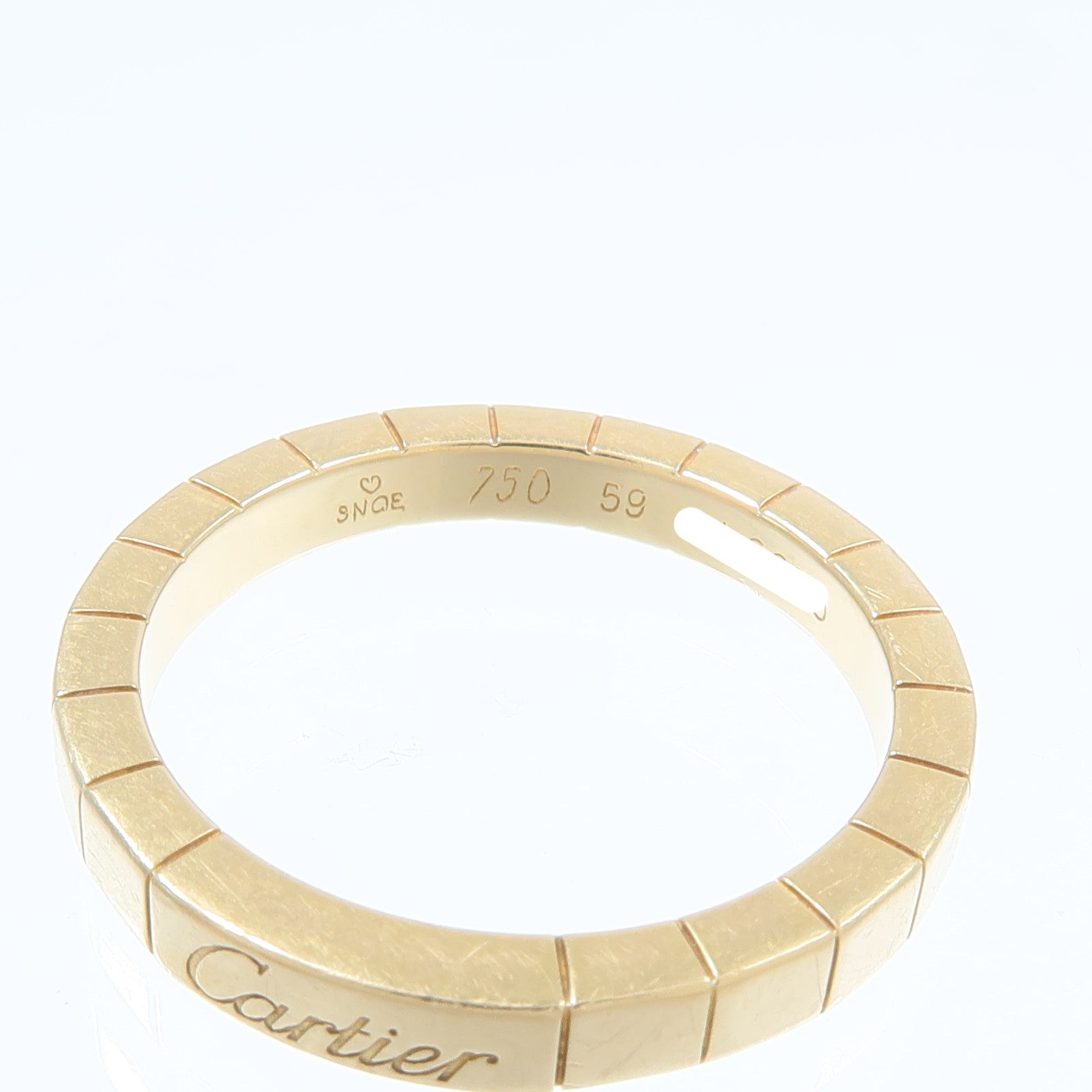 CARTIER 18K黃金Lanieres Ring戒指