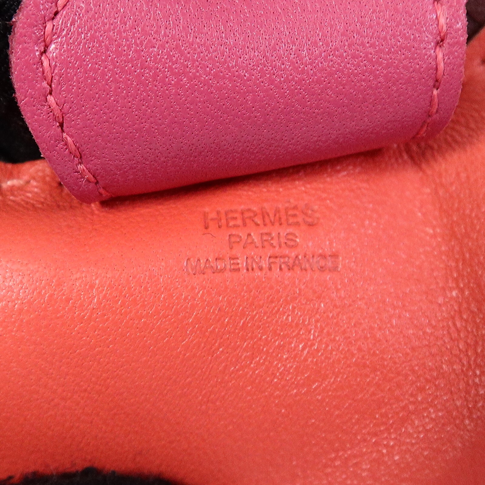 HERMES Milo皮革Rodeo MM掛飾