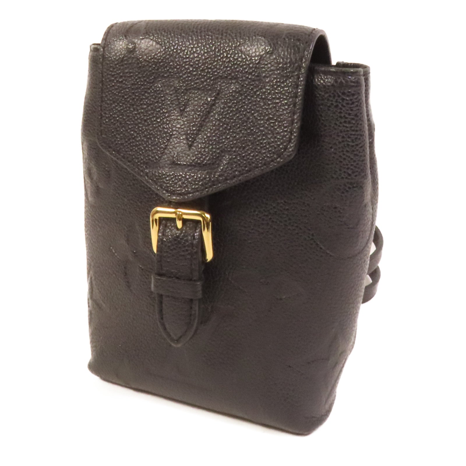 LOUIS VUITTON Monogram Empreinte Tiny Backpack金扣背包