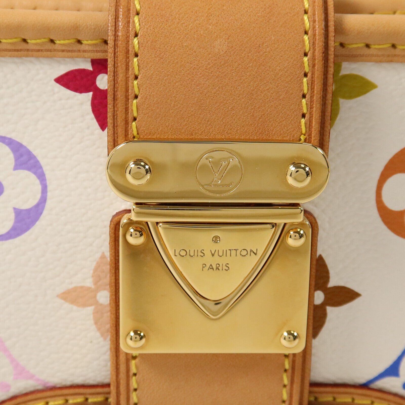LOUIS VUITTON Monogram Multicolore Shirley金扣肩背袋