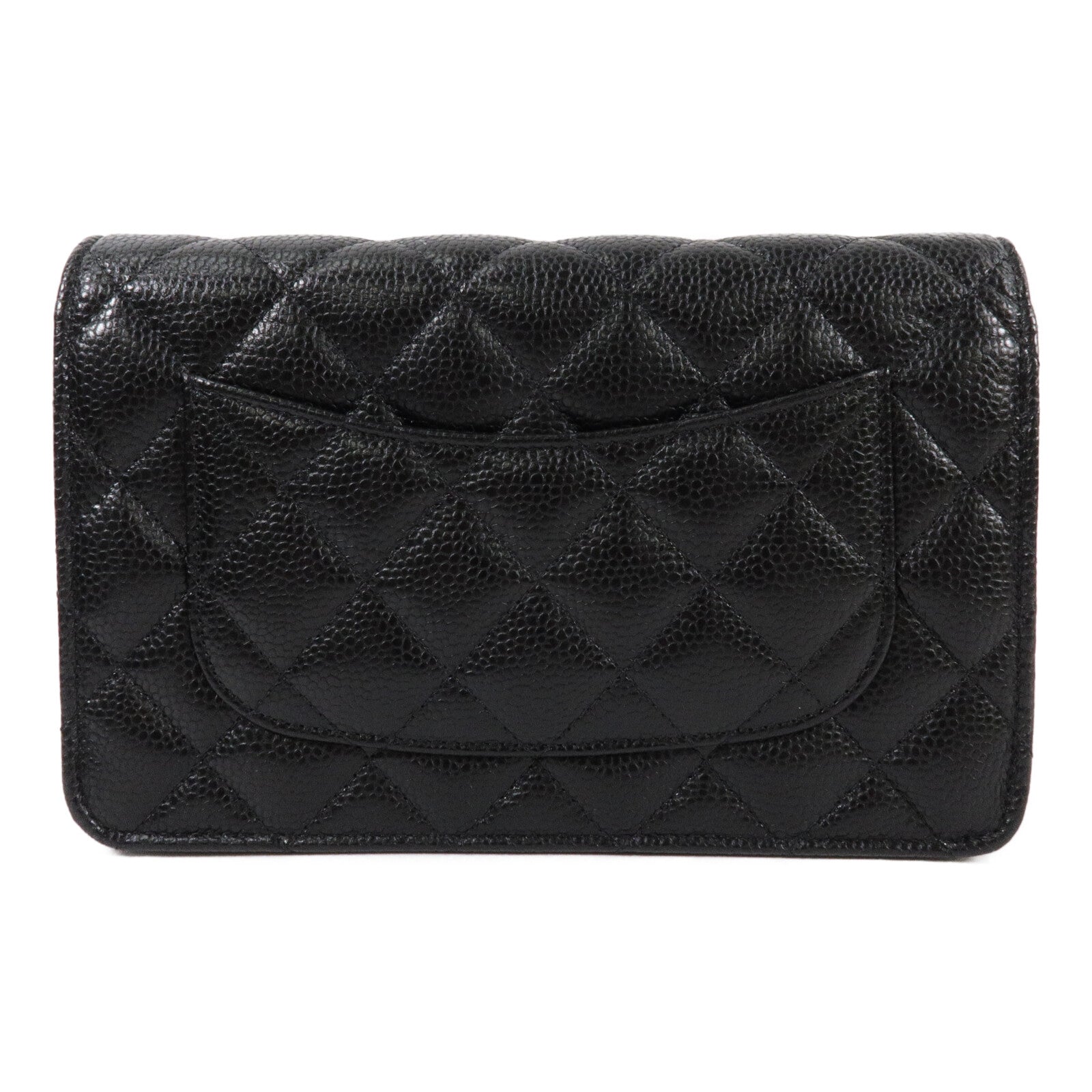 CHANEL 牛皮皮革WOC Wallet On Chain鏈帶肩背袋