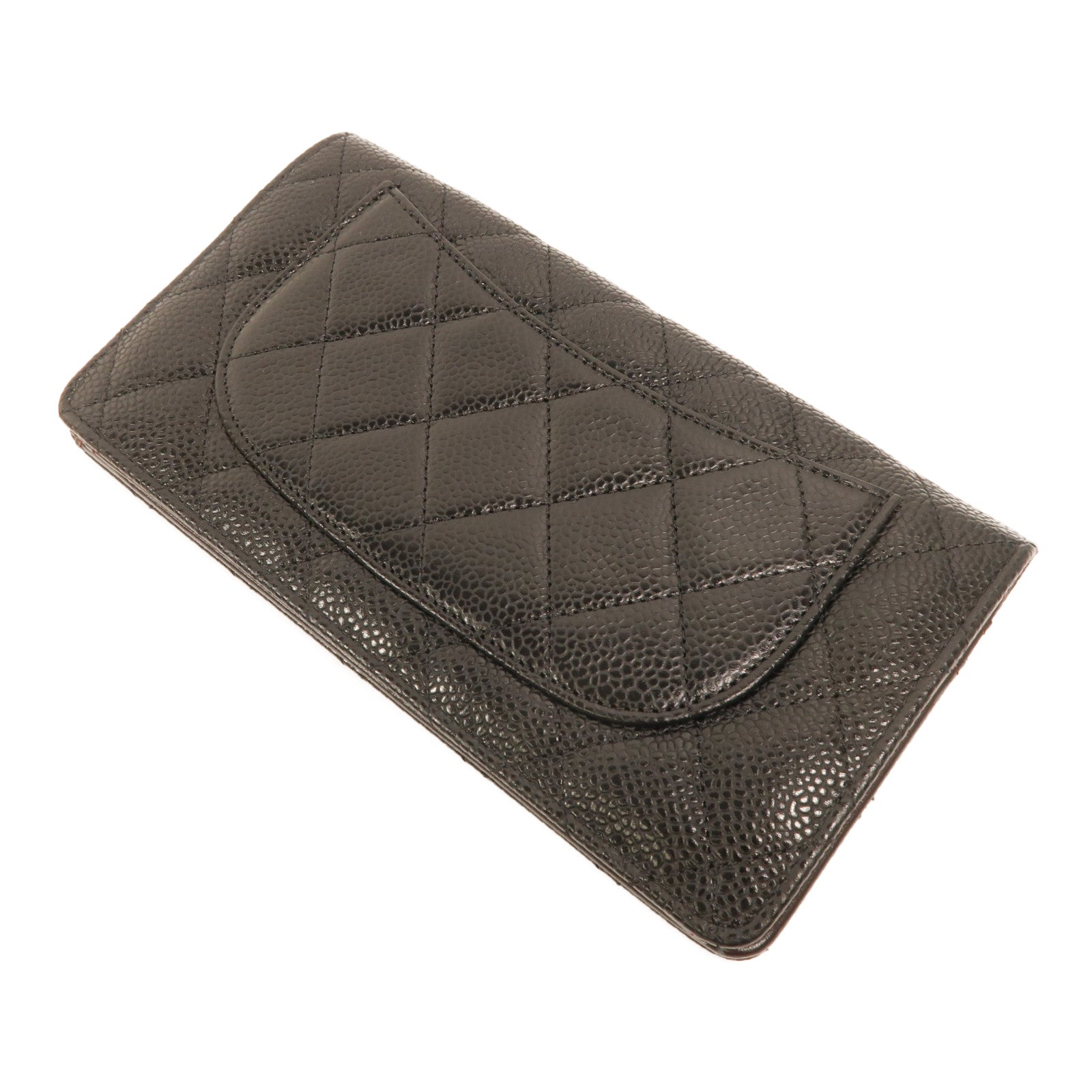CHANEL 牛皮皮革Classic Long Flap Wallet長錢包