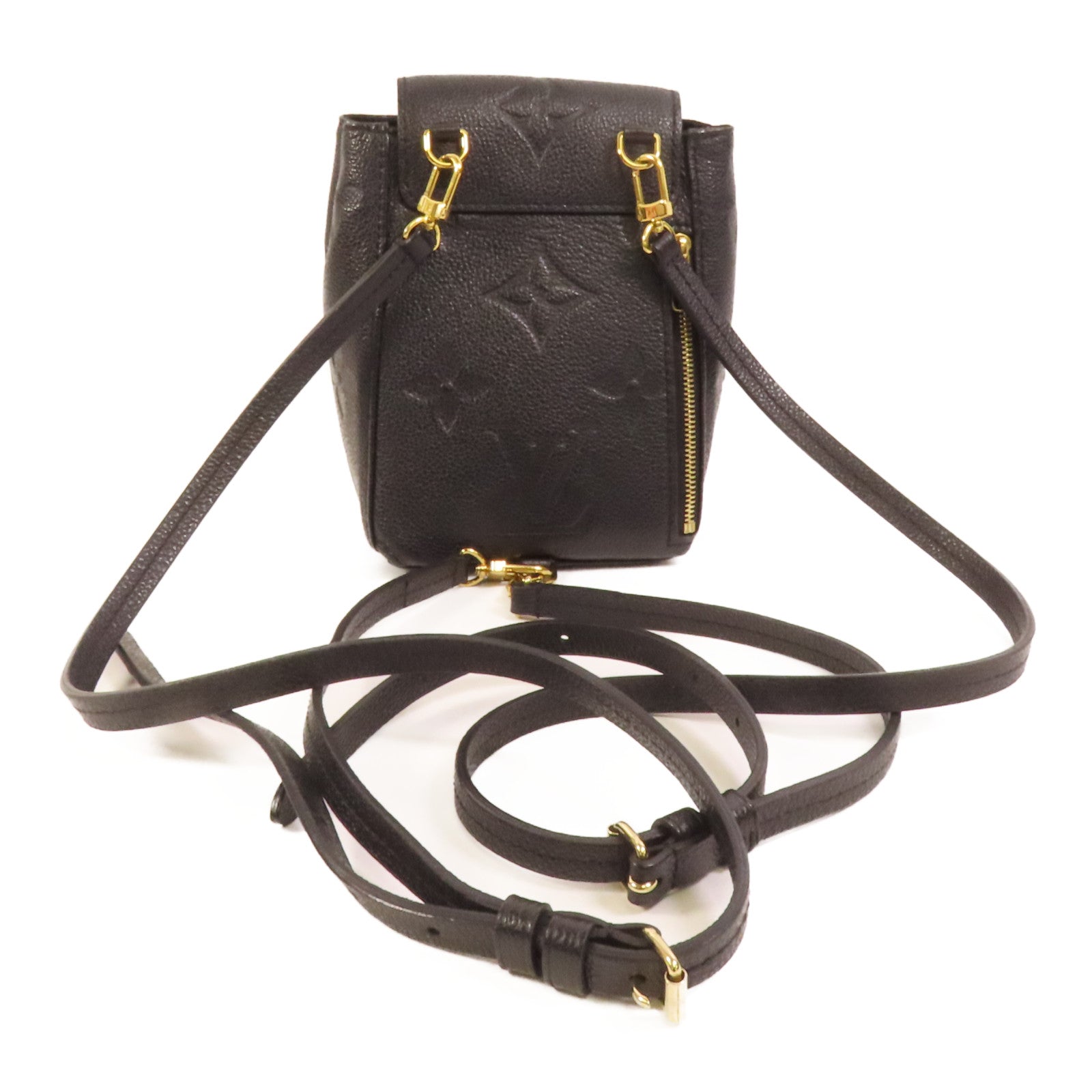 LOUIS VUITTON Monogram Empreinte Tiny Backpack金扣背包