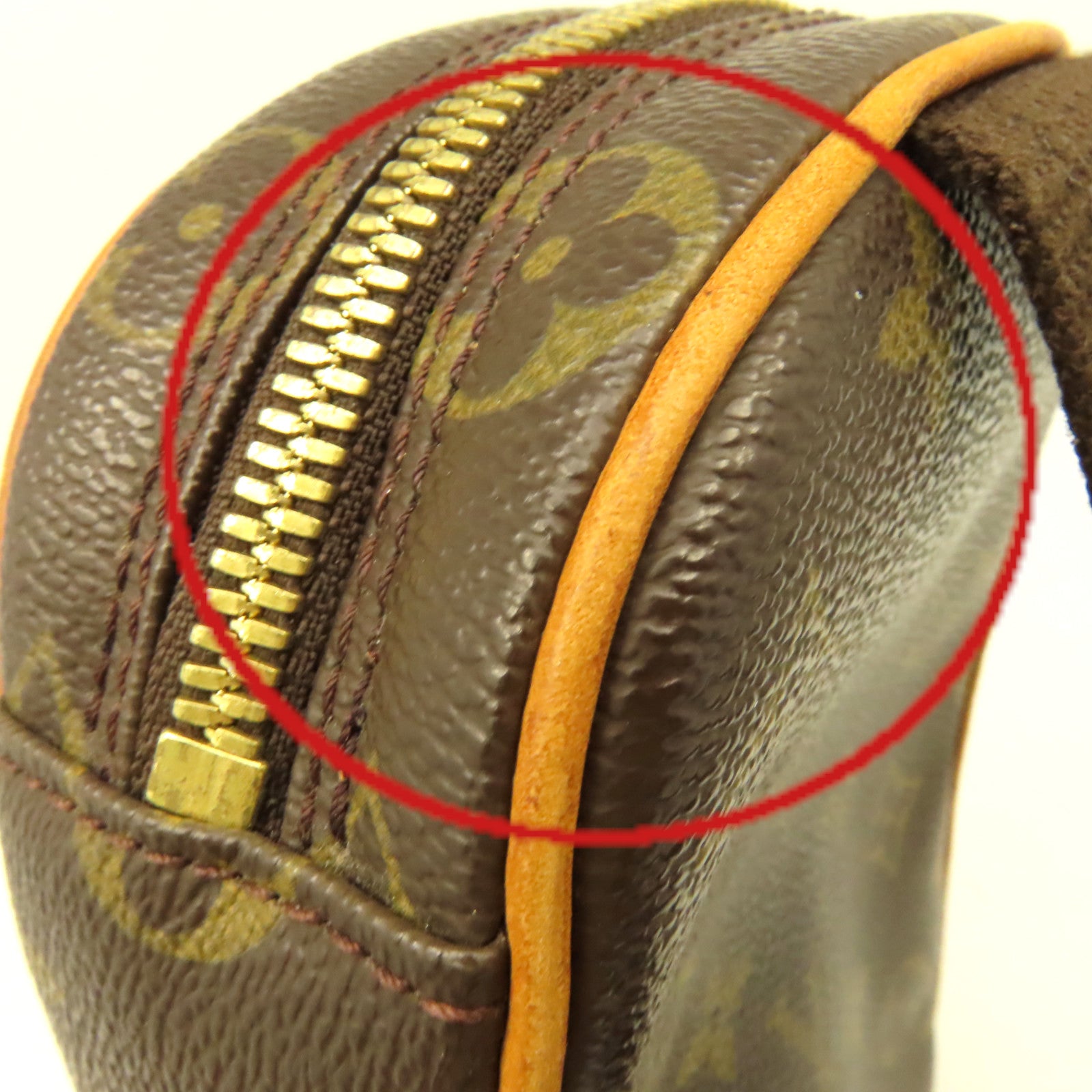 LOUIS VUITTON Monogram Pochette Gange Waist Bag腰包啡色