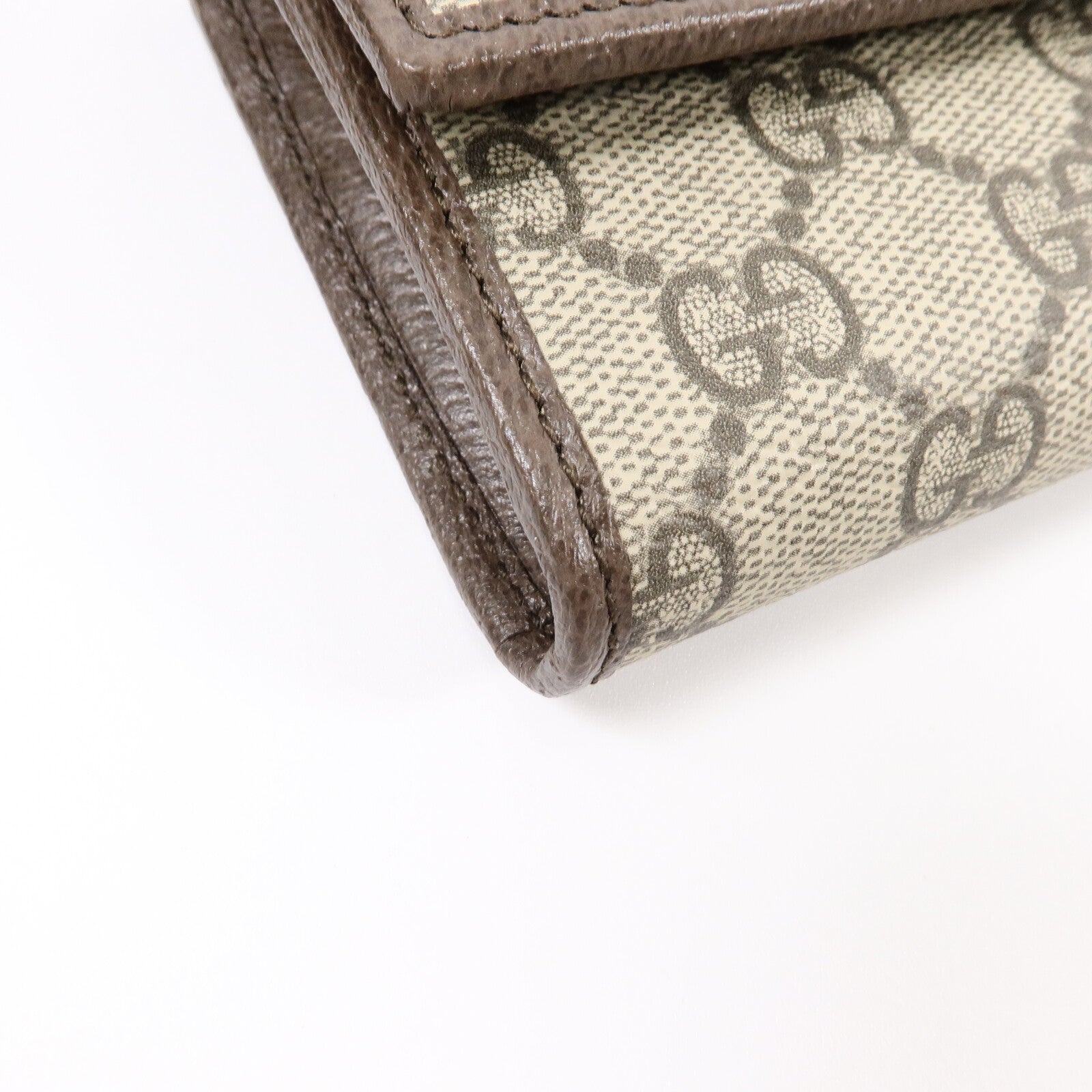GUCCI 塗層帆布Ophidia GG Supreme Wallet長錢包
