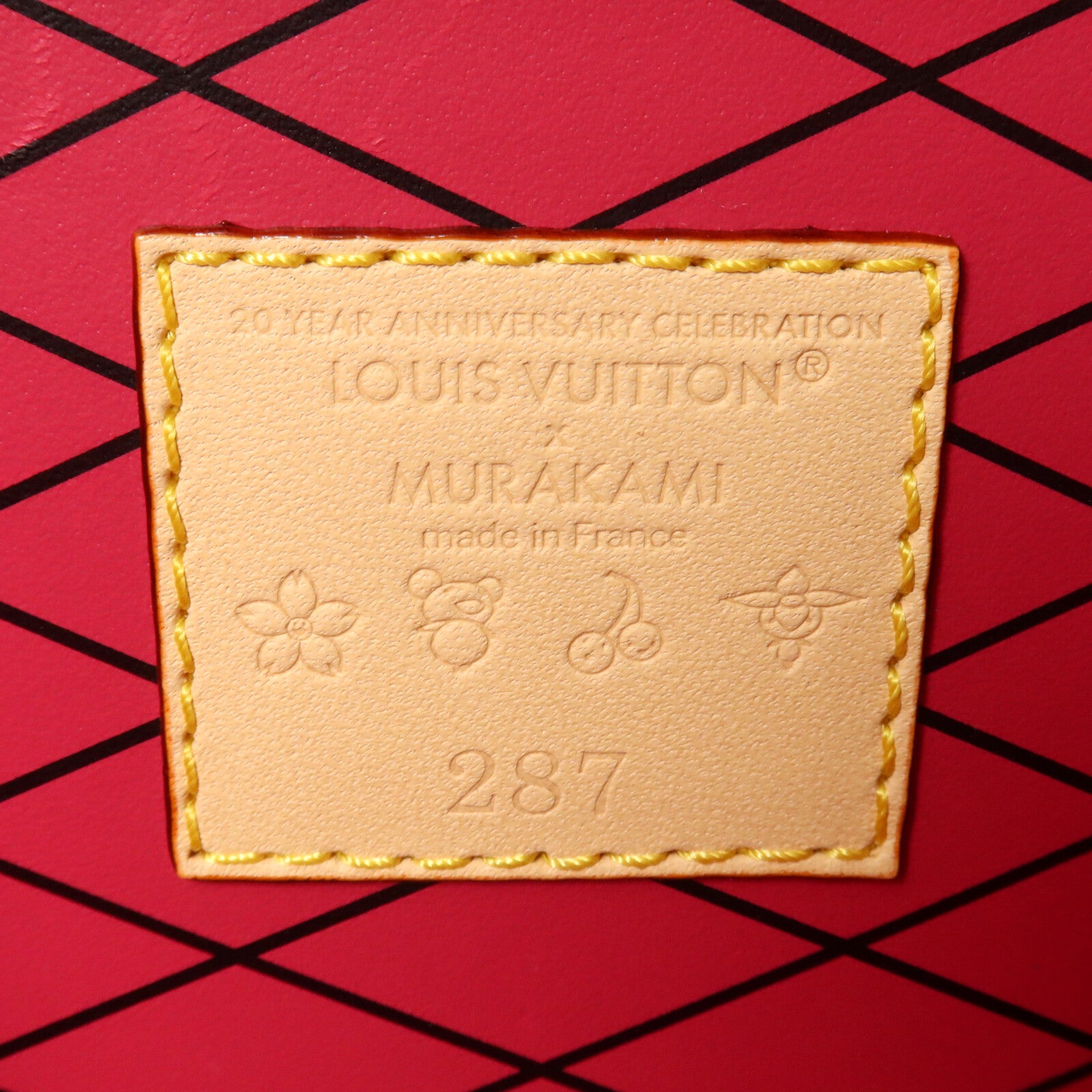 LOUIS VUITTON Monogram LV×TM Petite Malle肩背袋
