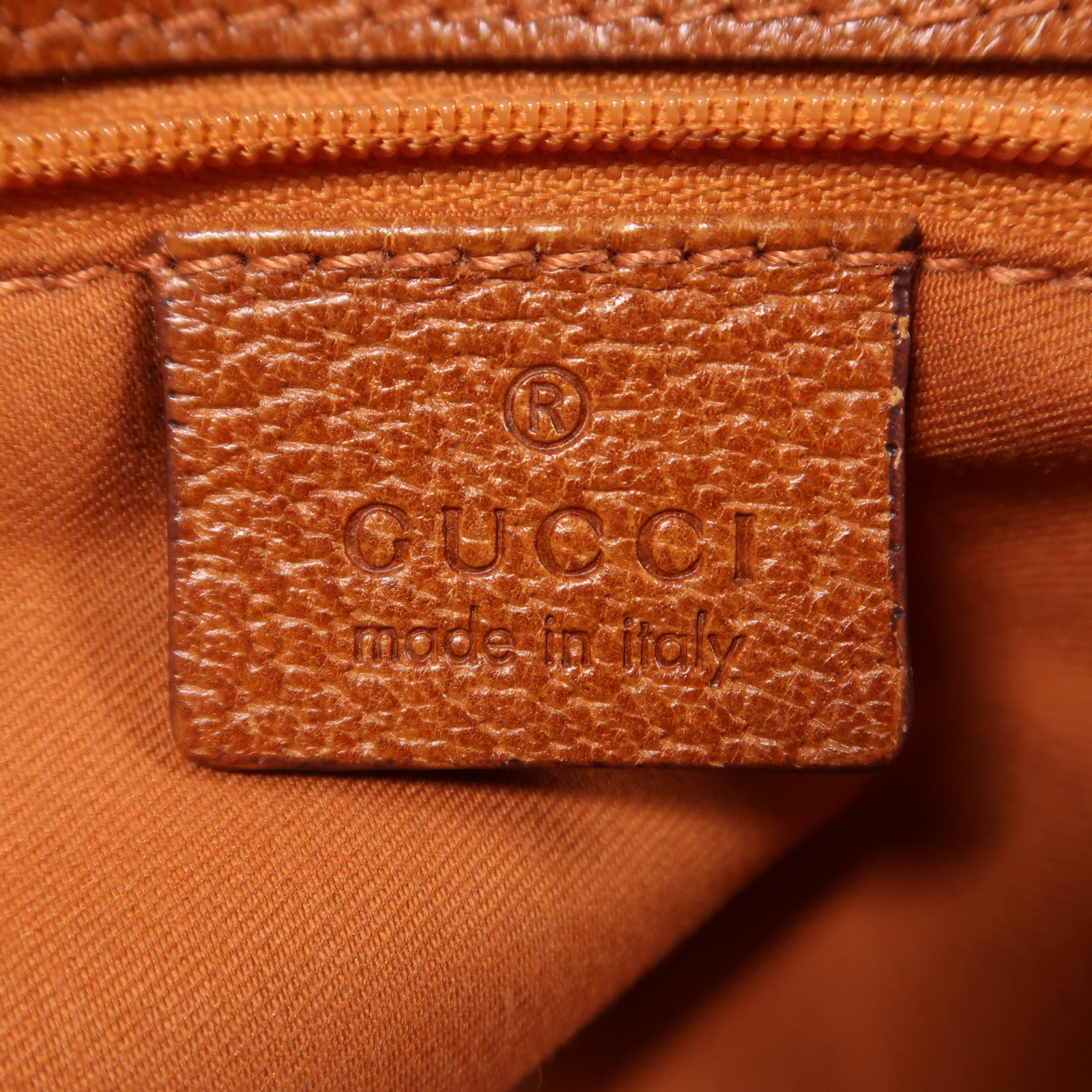GUCCI 帆布Shoulder Bag銀扣肩背袋