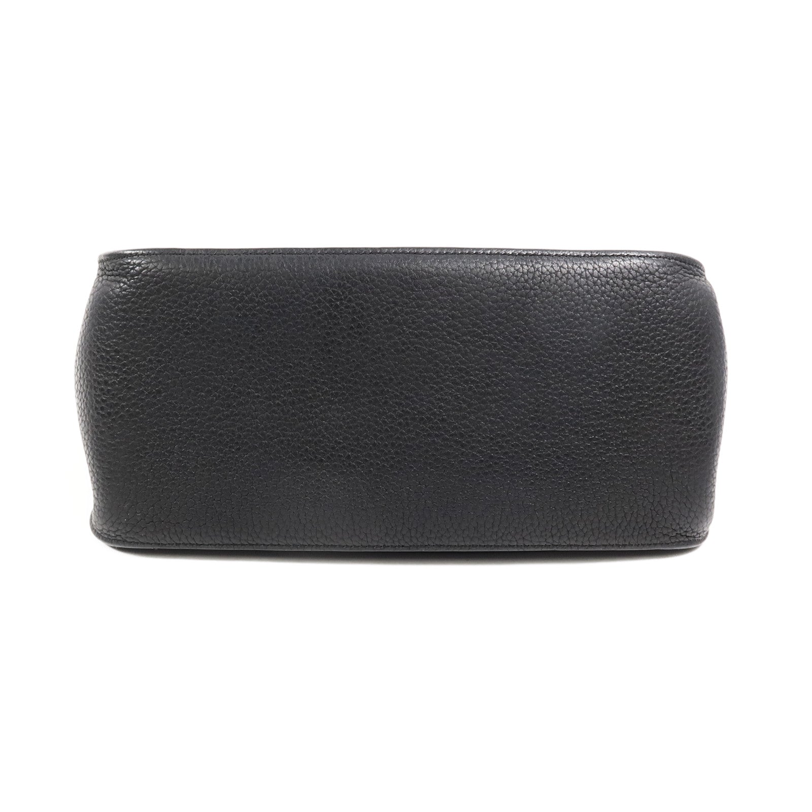 HERMES Togo皮革Jypsiere 28肩背袋Noir