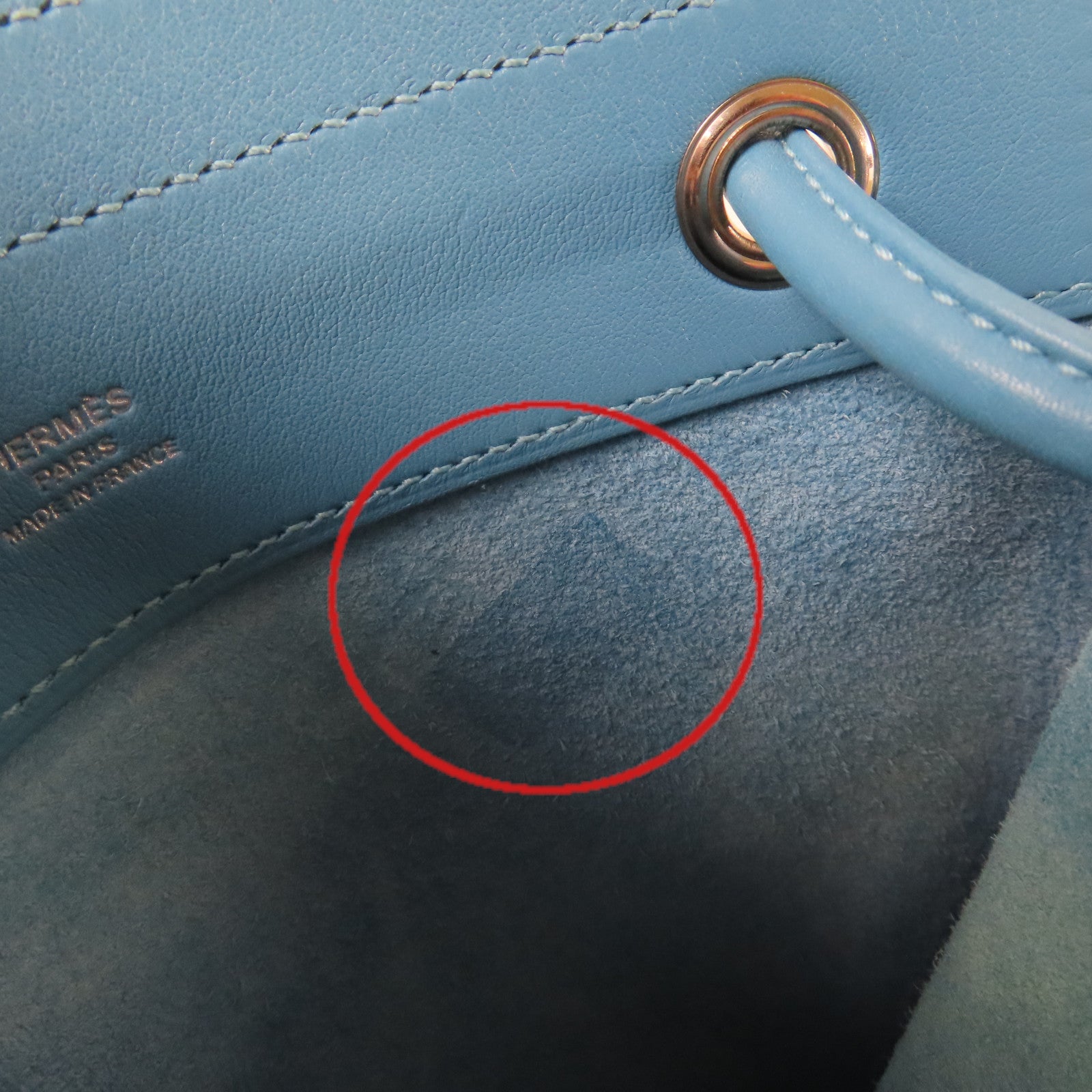 HERMES 【激減優惠】Swift皮革Aline Shoulder Bag銀扣肩背袋Bleu Du Nord北方藍色