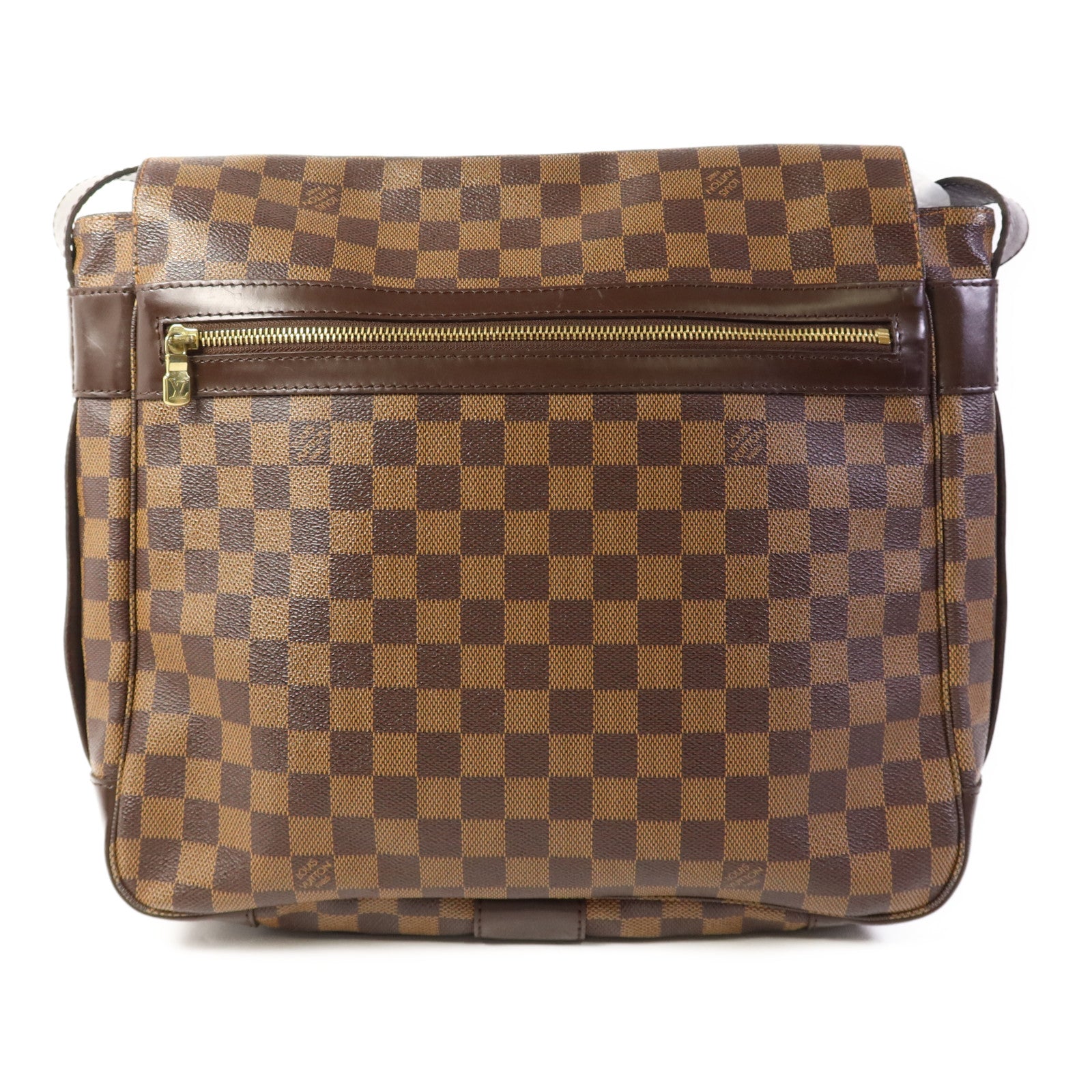 LOUIS VUITTON Damier Bastille金扣肩背袋