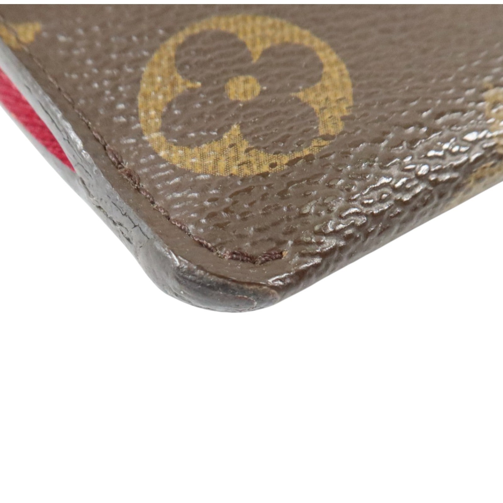 LOUIS VUITTON Monogram Jeanne Wallet金扣長錢包