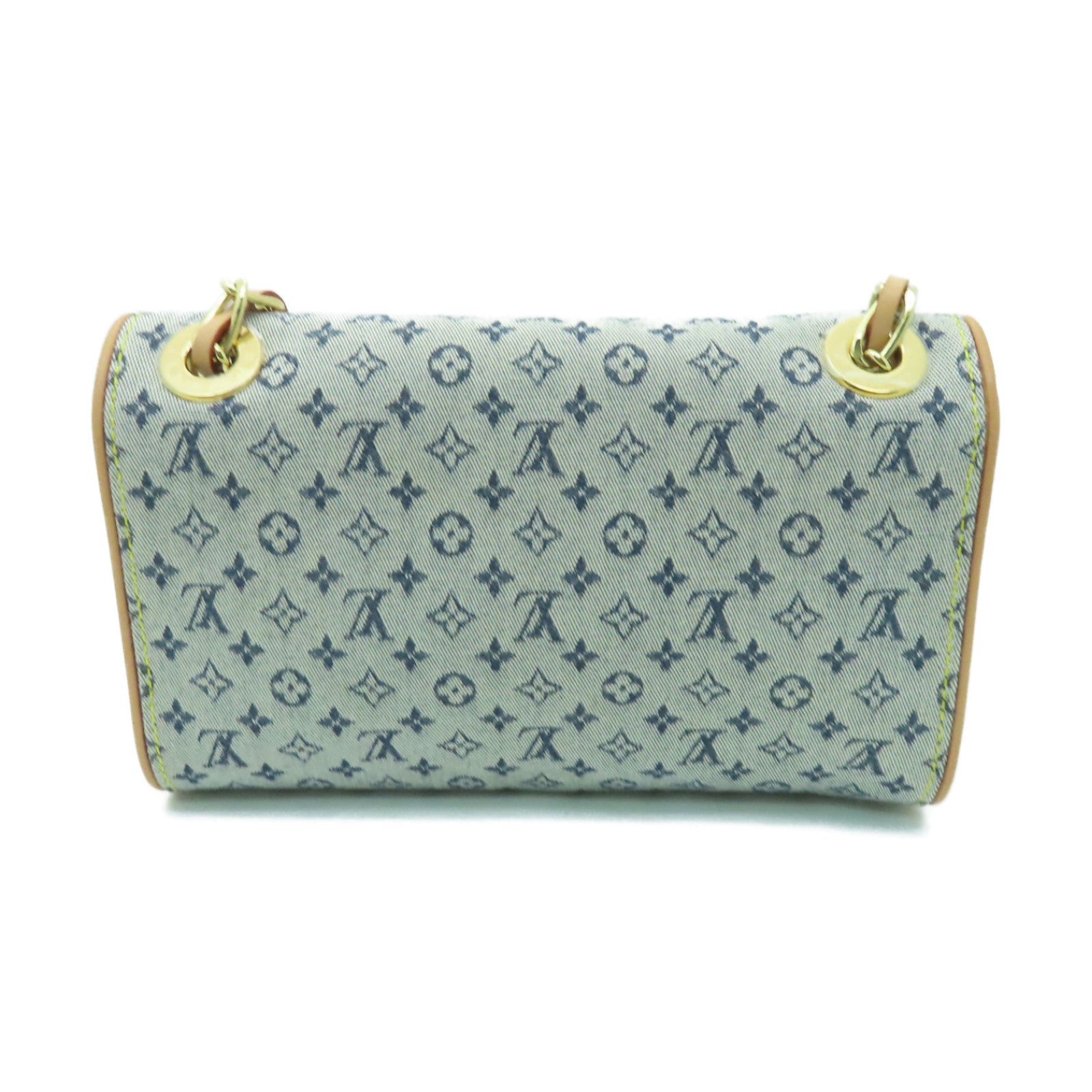 LOUIS VUITTON 【激減優惠】Monogram Mini Camille金扣鏈帶肩背袋藍色