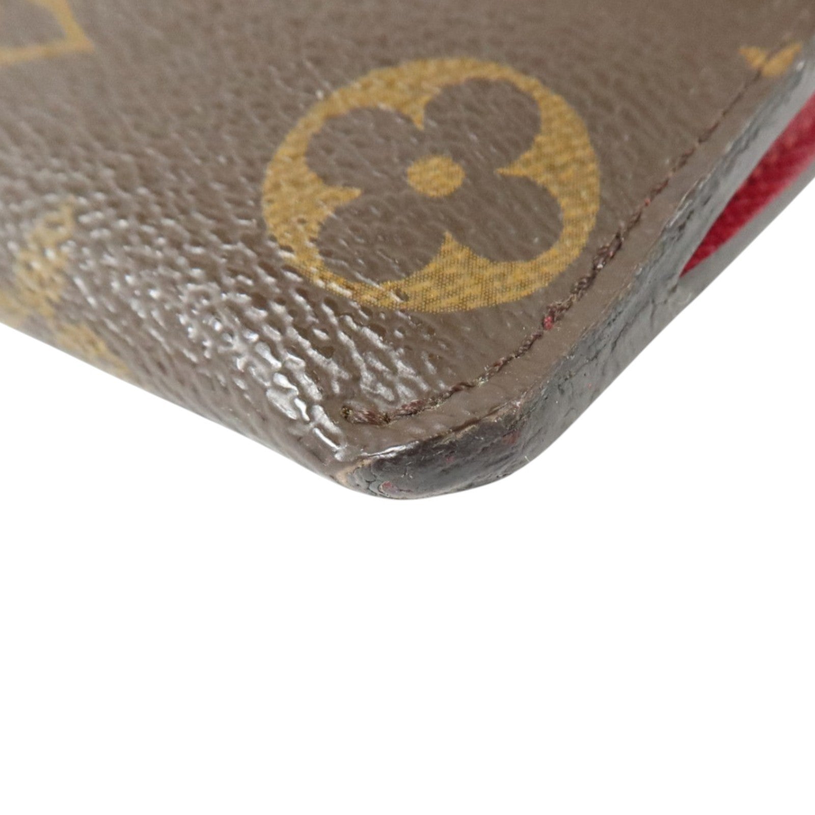 LOUIS VUITTON Monogram Jeanne Wallet金扣長錢包