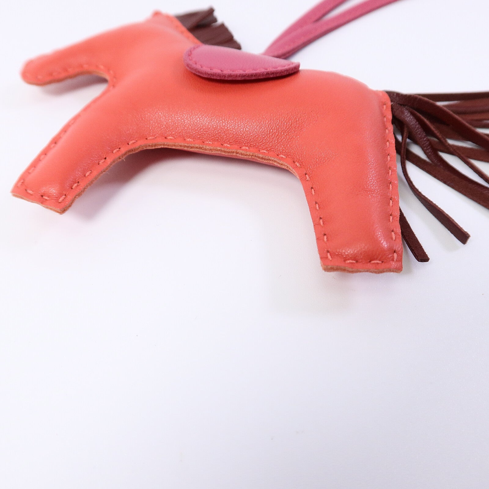 HERMES Milo皮革Rodeo MM掛飾