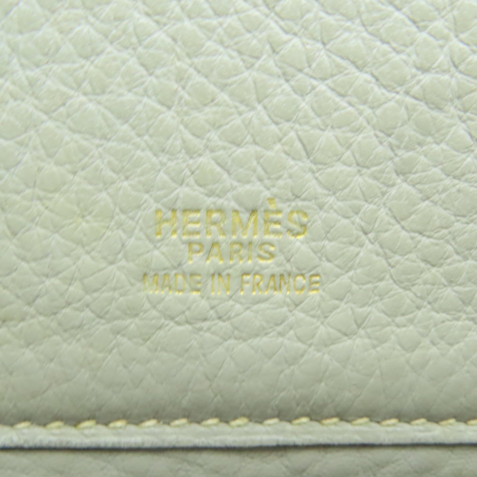 HERMES 【清倉大減價】牛皮皮革Backpack背包灰色