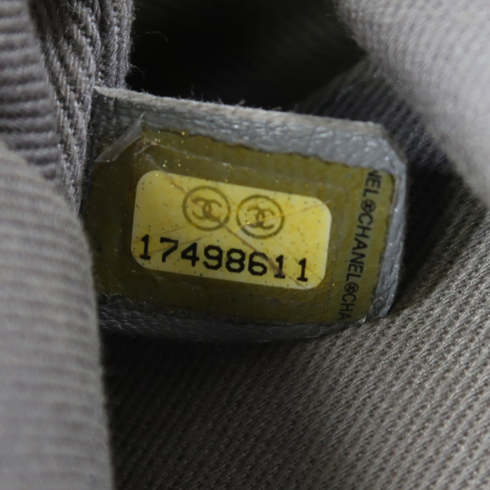 CHANEL 菱格羊皮皮革Chain Shoulder銀扣鏈帶肩背袋黑色