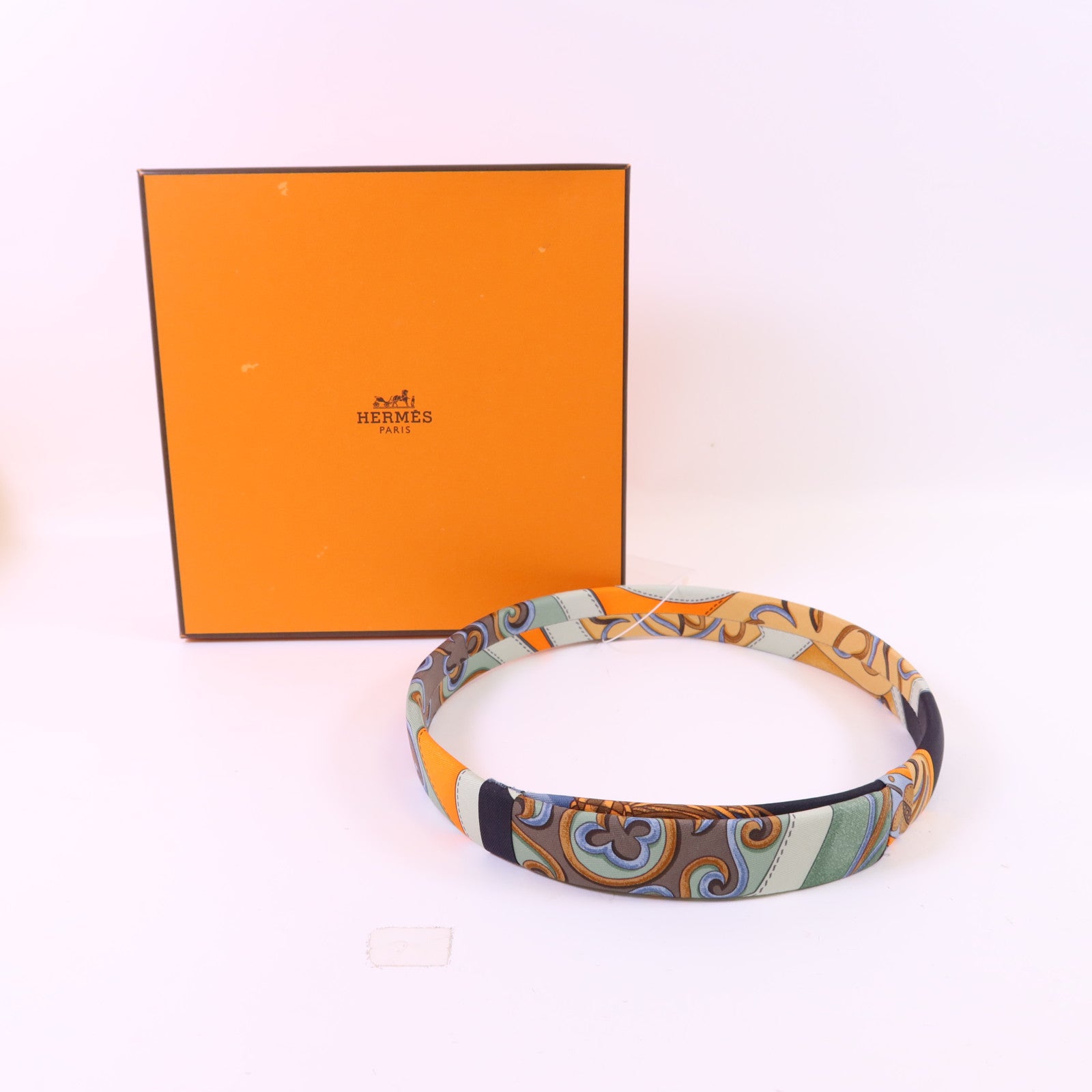 HERMES 【激減優惠】絲質Hair Band髮帶
