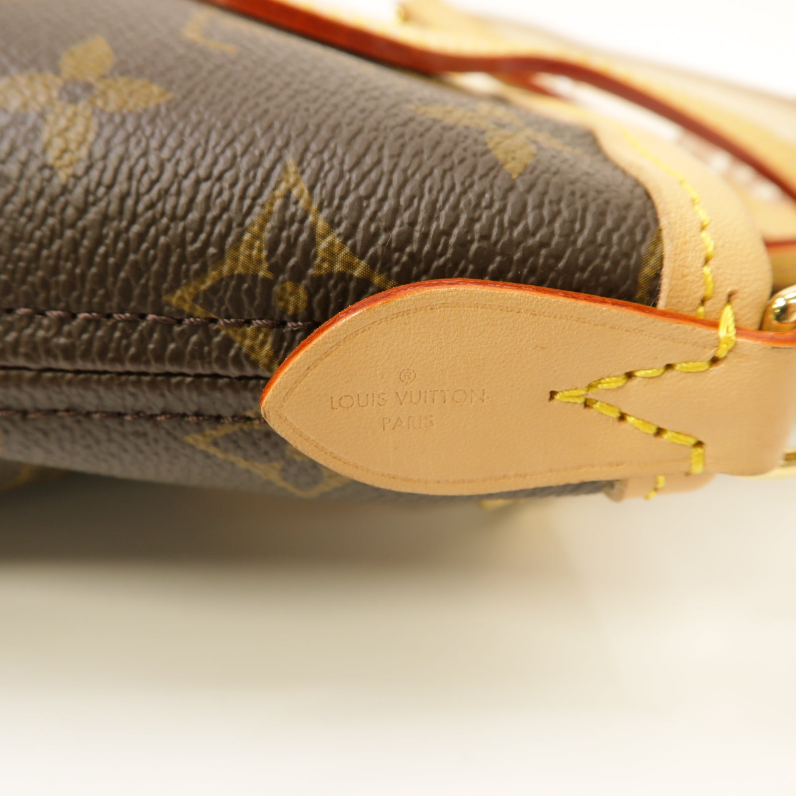 LOUIS VUITTON Monogram Neverfull BB 2 Way Shoulder Bag金扣手挽肩背兩用袋啡色
