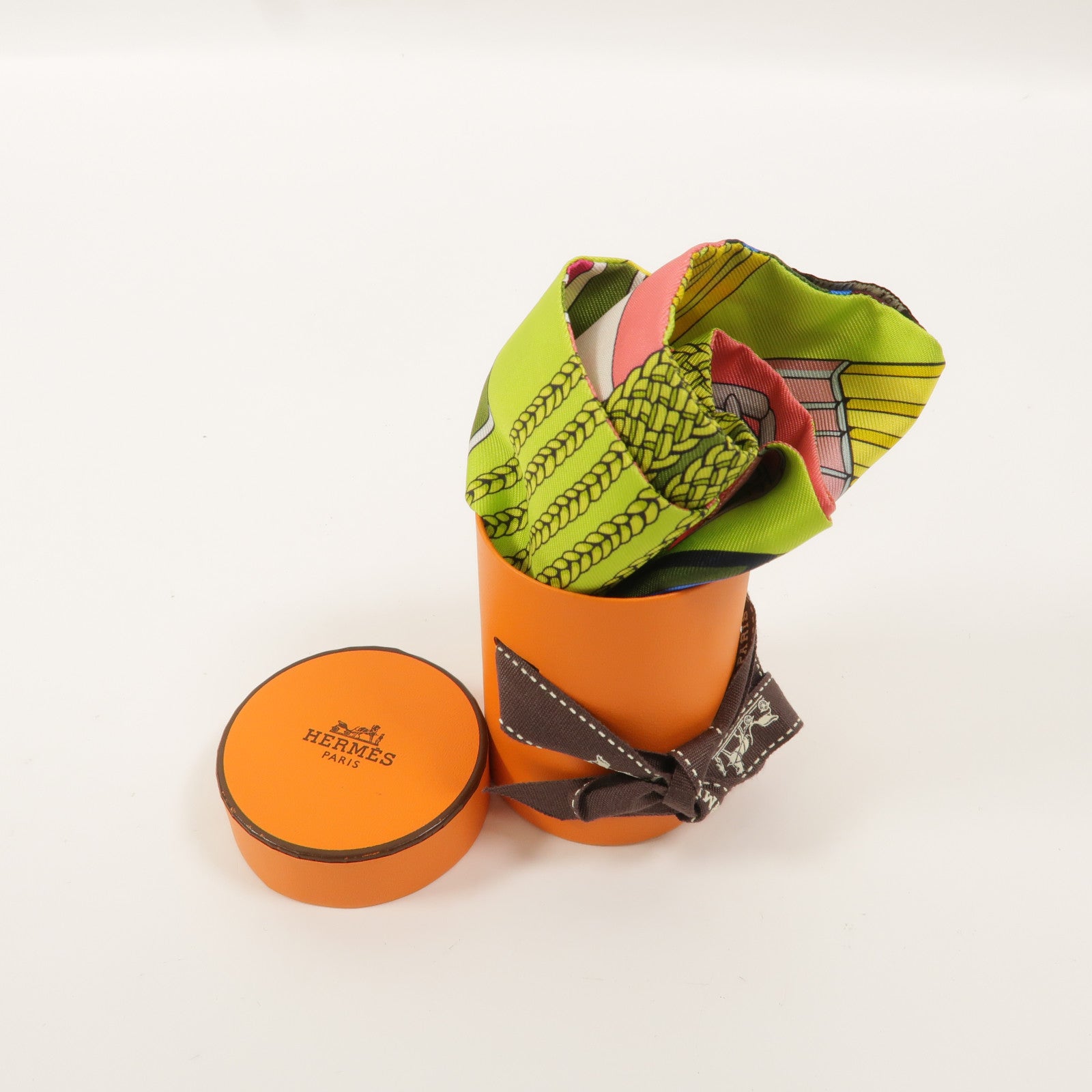 HERMES 絲質Twilly絲巾
