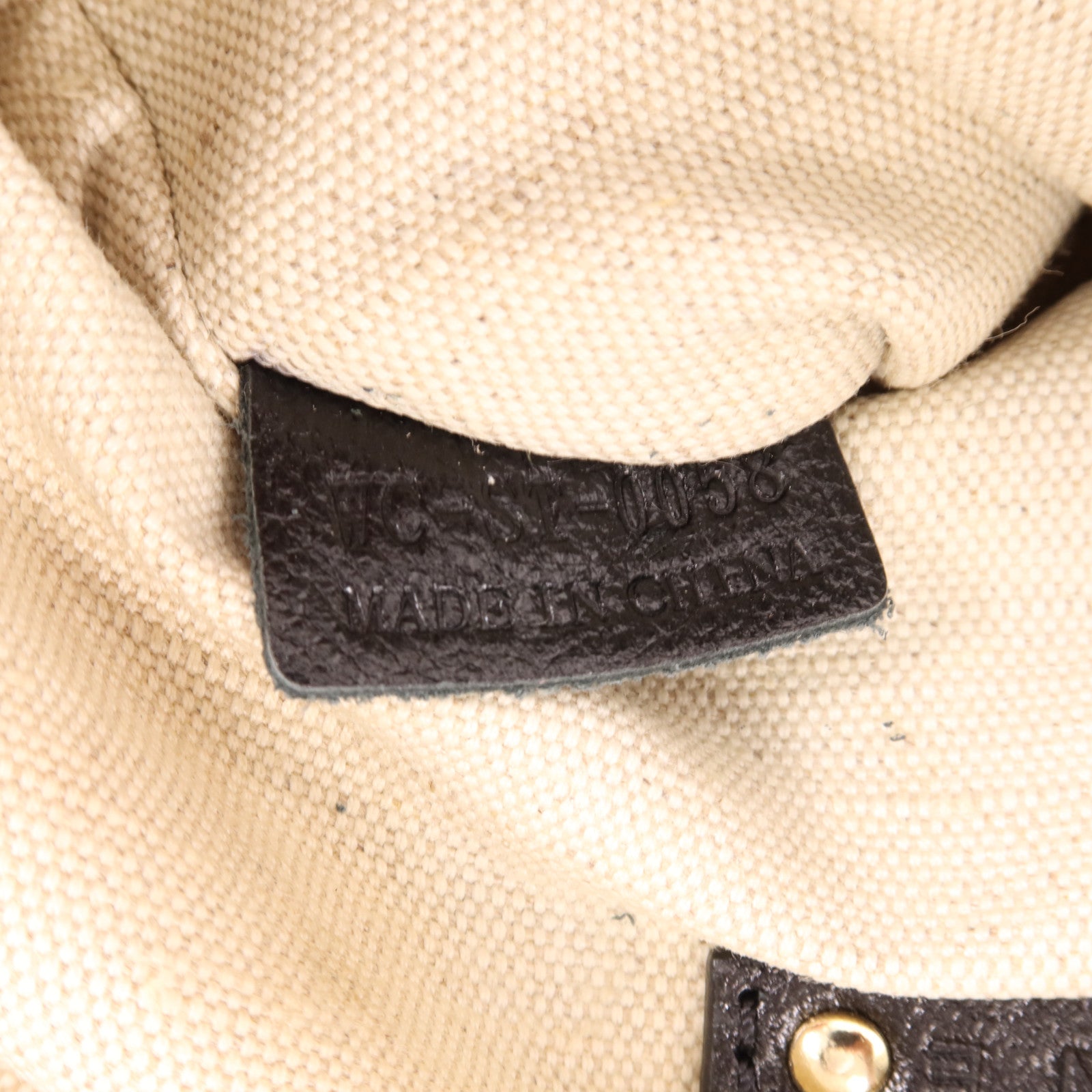 CELINE 塗層帆布Tote Bag銀扣手挽袋