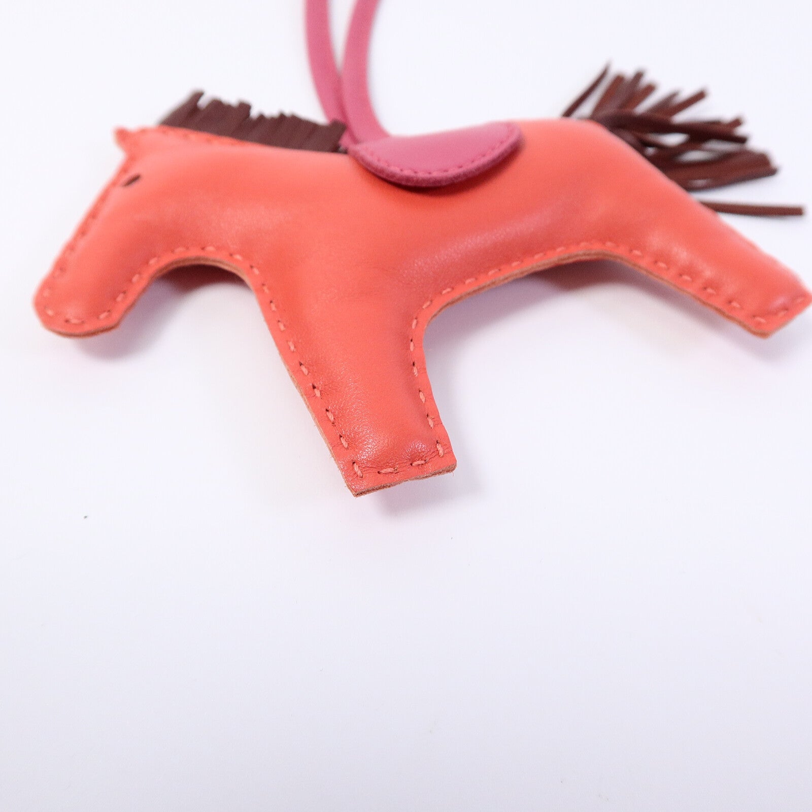 HERMES Milo皮革Rodeo MM掛飾