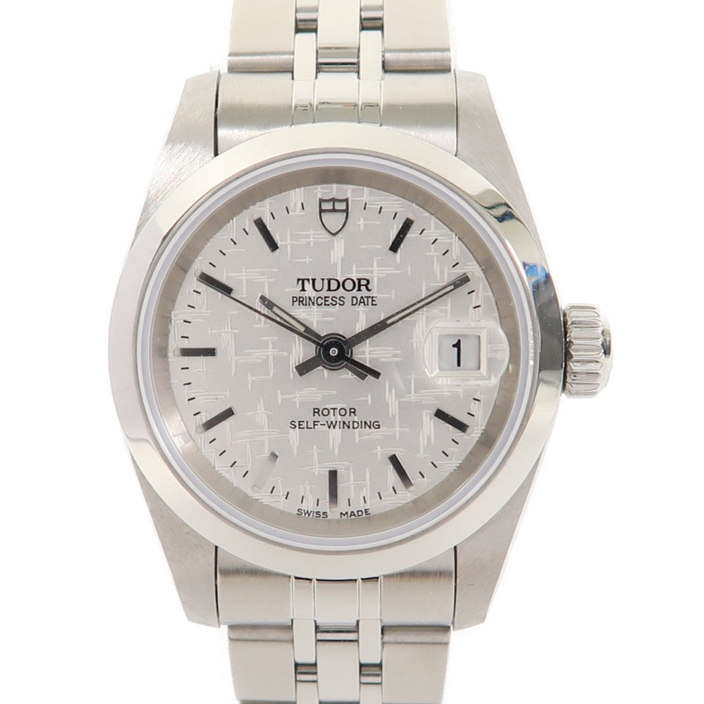 TUDOR Princess Date 25mm不鏽鋼手錶自動機芯銀色