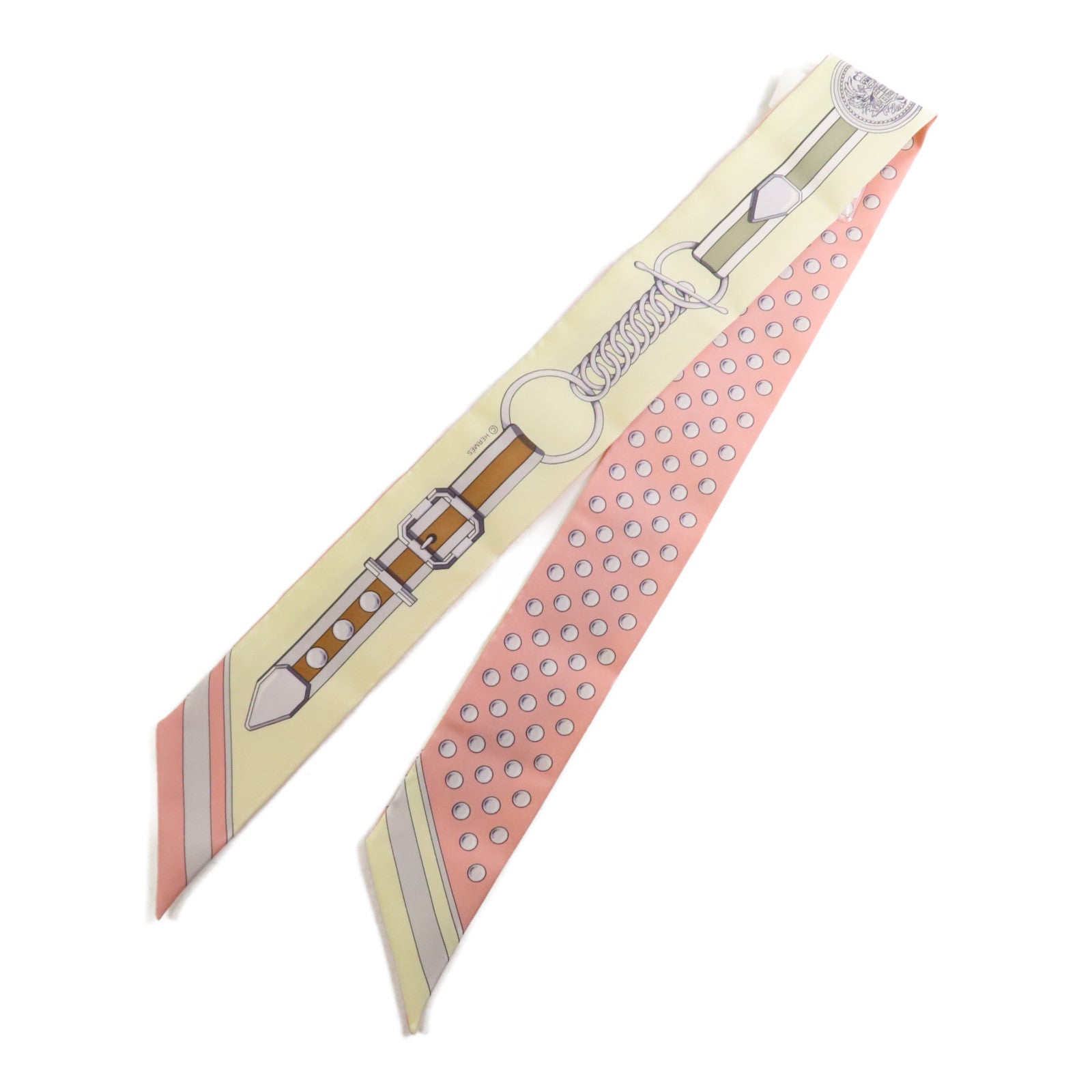HERMES 絲質Twilly絲巾
