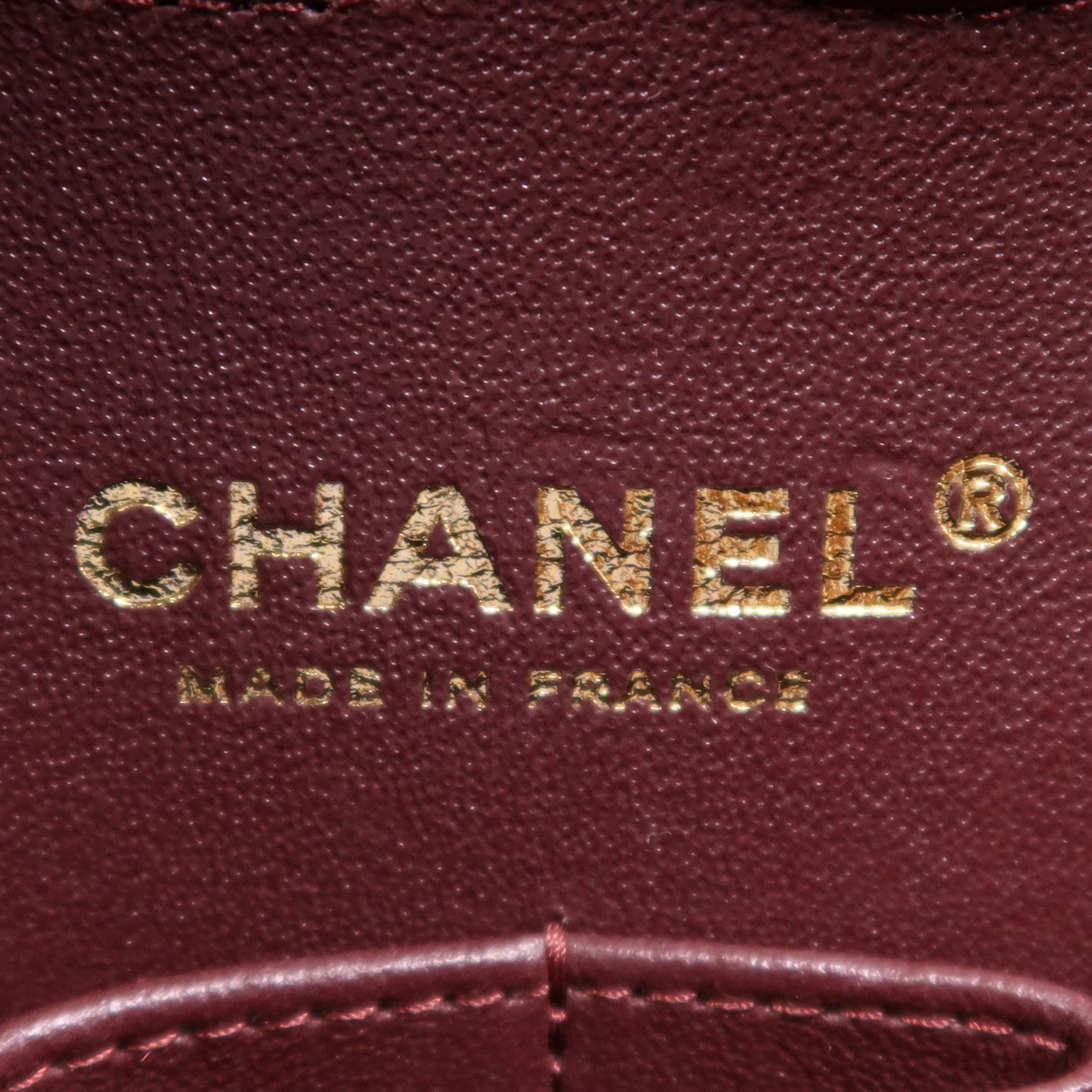 CHANEL 牛皮皮革Classic 25金扣鏈帶肩背袋